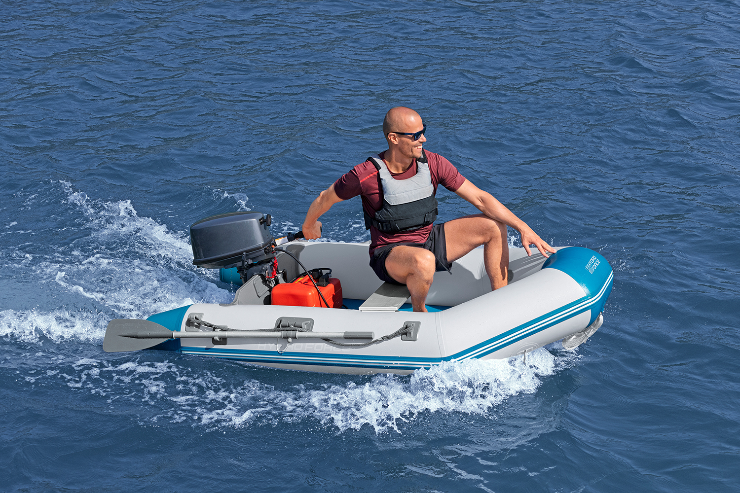 Hydro Force® Sportboot-Set Caspian 230 x 130 x 33 cm Hydro Force® Sportboot-Set Caspian 230 x 130 x 33 cm