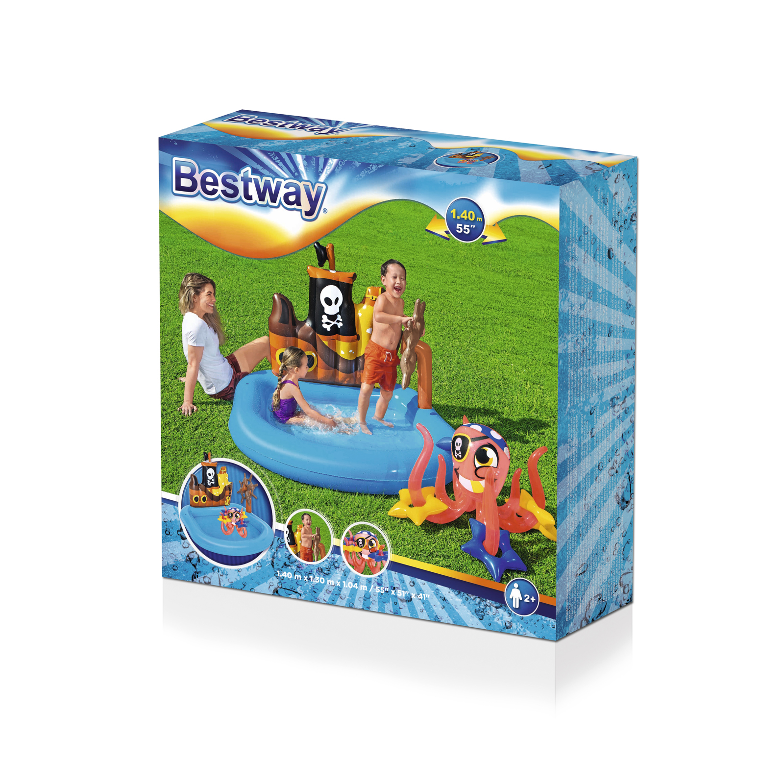 Wasserspielcenter Ships Ahoi 140 x 130 x 104 cm