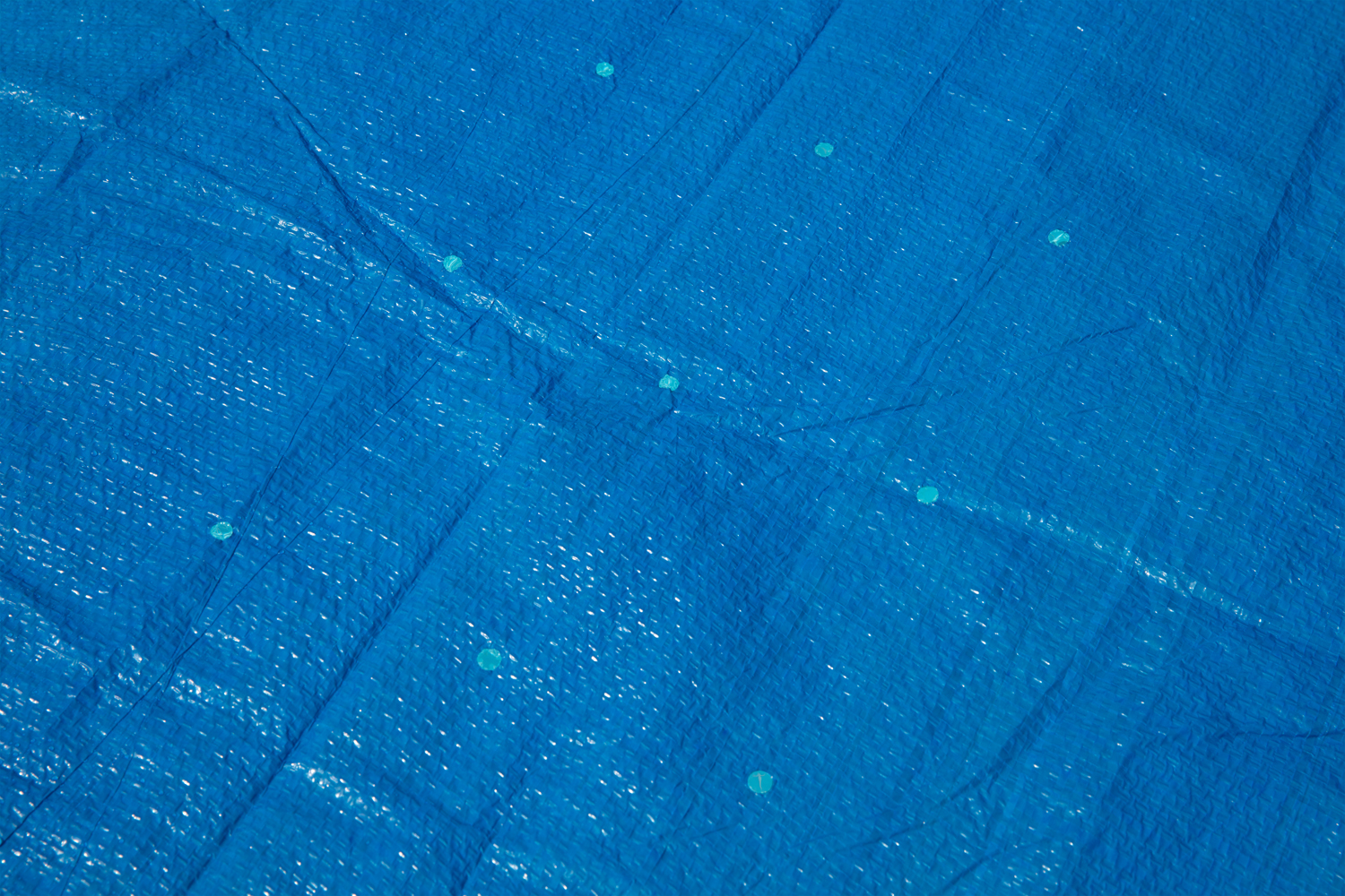 PE-Abdeckplane passend für 305 x 183 cm Family Pools, blau, eckig