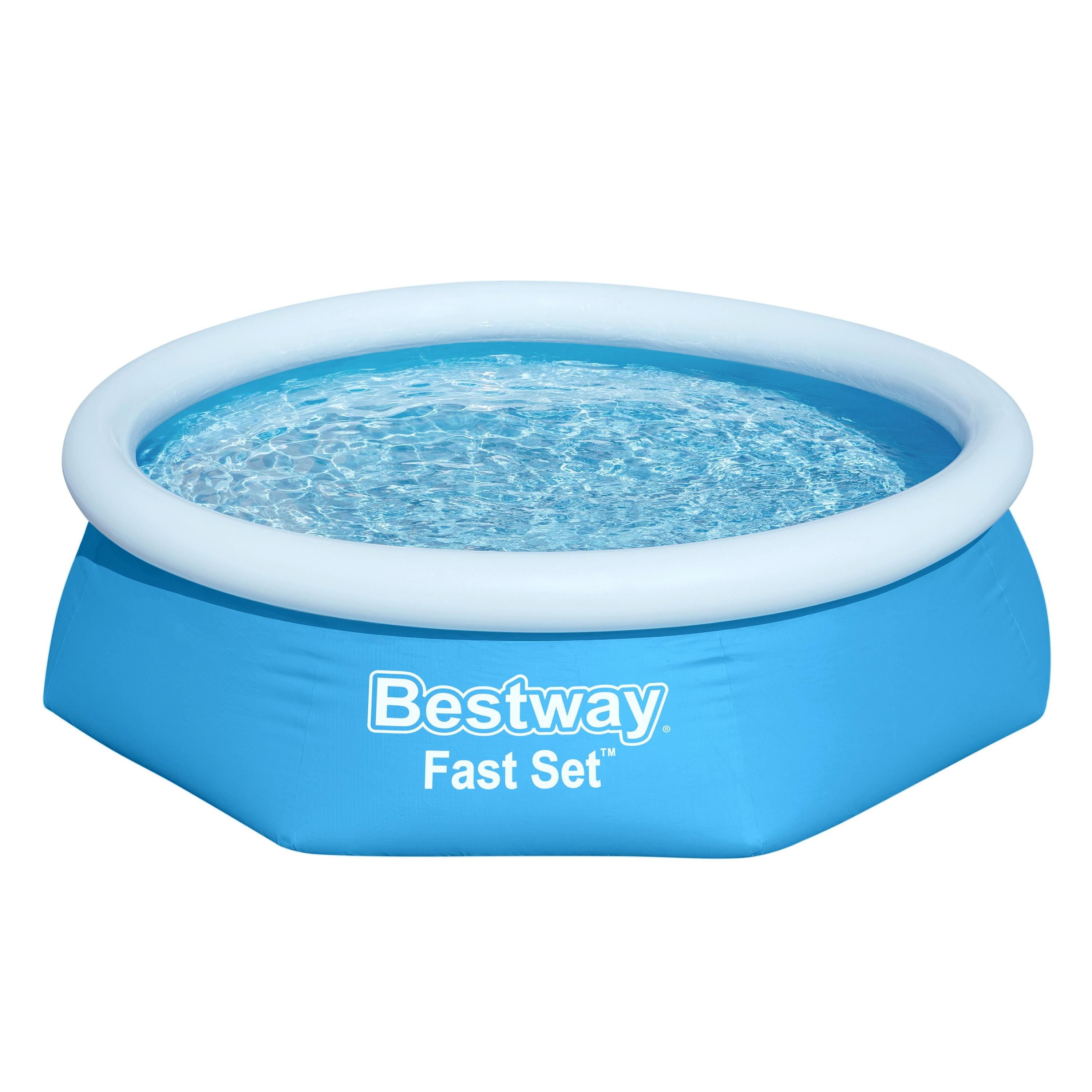 Fast Set™ Aufstellpool ohne Pumpe Ø 244 x 61 cm, blau, rund