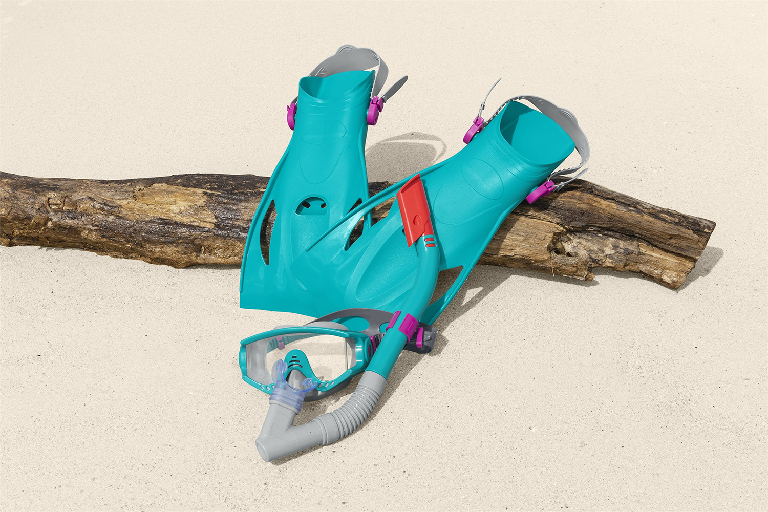 Spark Wave™ Schnorchel-Set (Größe: 41-46), sortiert