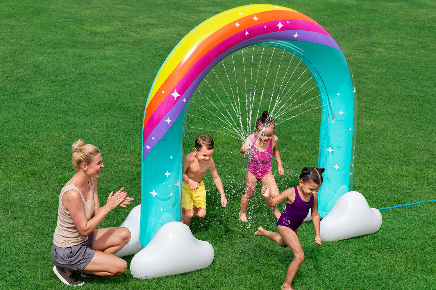 Wassersprinkler Riesen-Regenbogen  221 x 71 x 193 cm