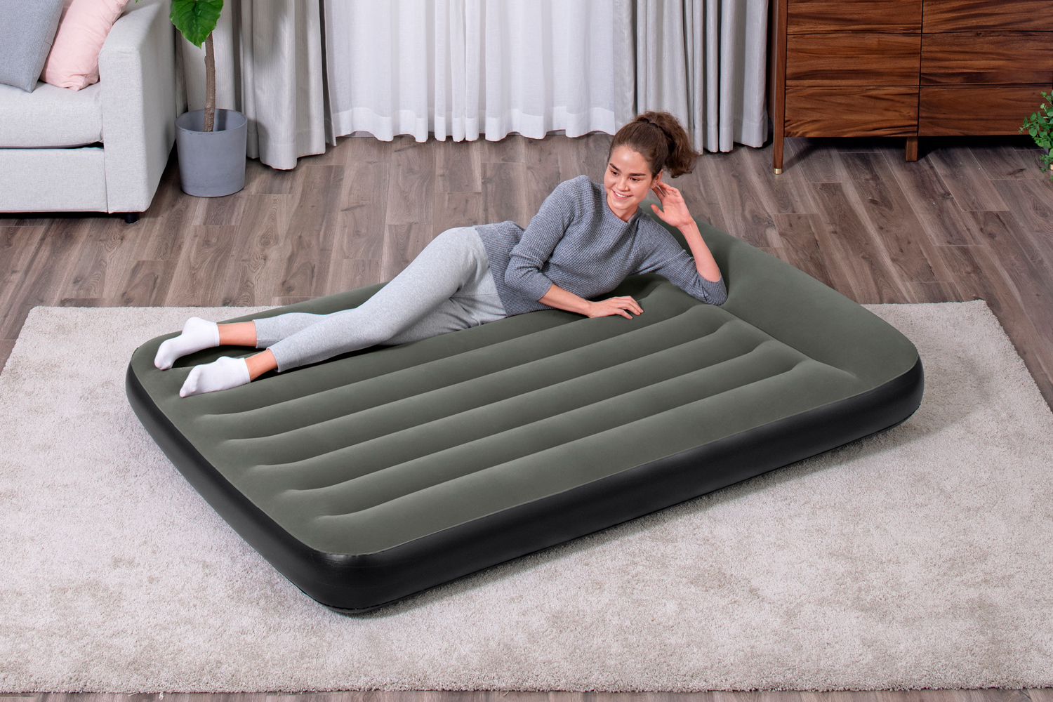 TriTech™ Doppelluftbett 191 x 137 x 30 cm