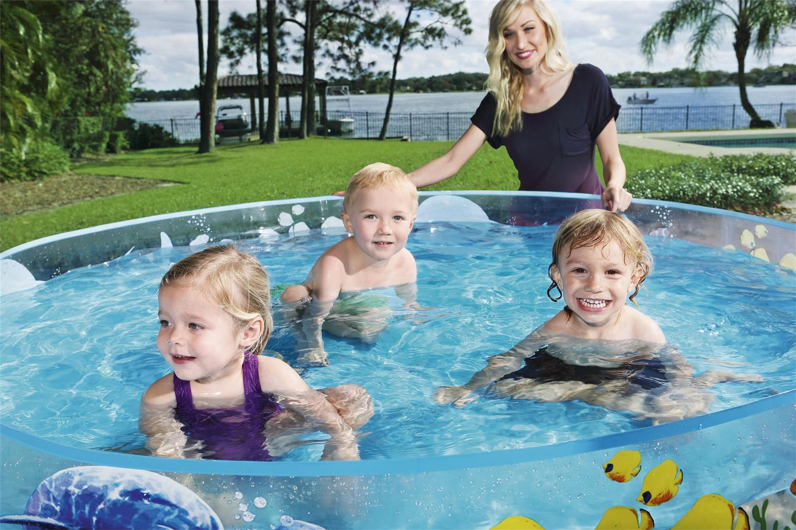 Bestway® ?6' x H15"/?1.83m x H38cm Fill 'N Fun Odyssey Pool