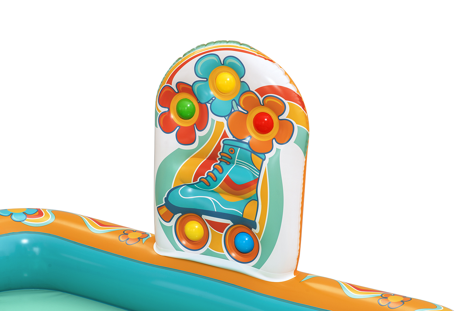 Wasserspielcenter Retro-Welt  193 x 152 x 74 cm