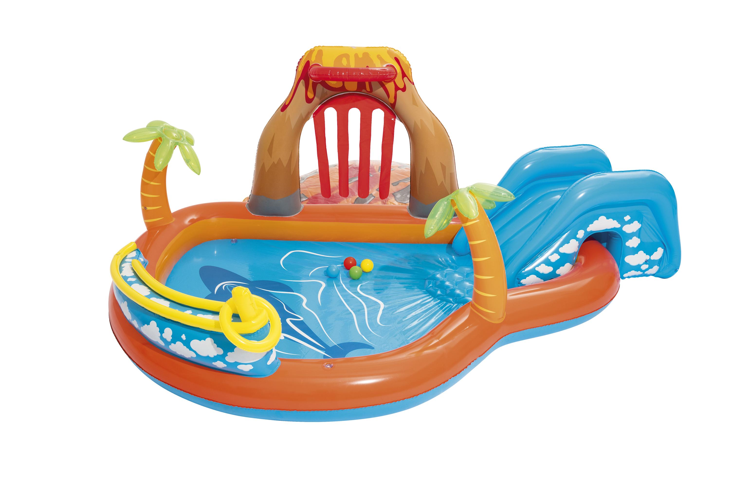 Wasserspielcenter Lava Lagoon 265 x 265 x 104 cm