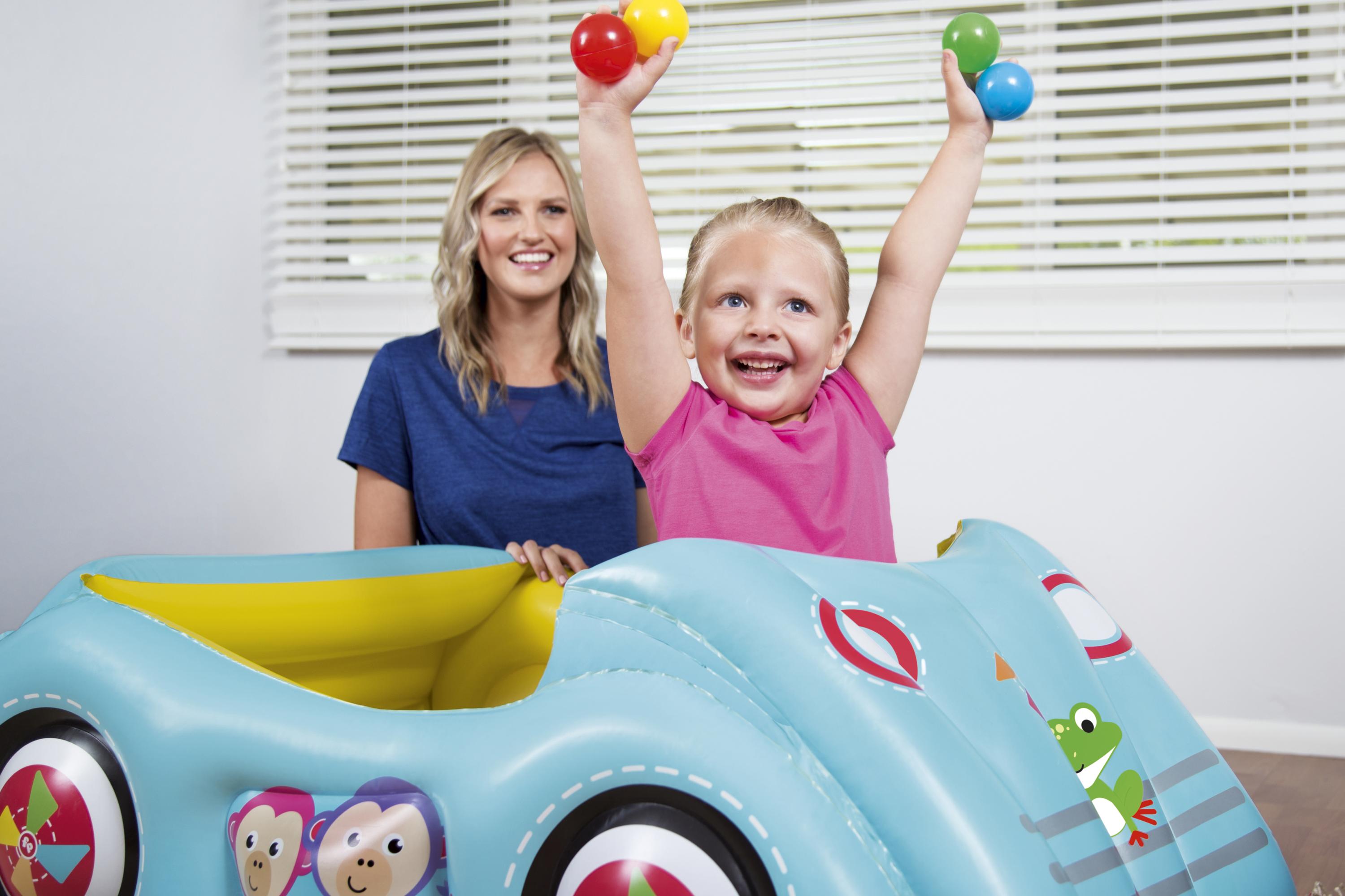 Fisher-Price® 47" x 31" x 20"/1.19m x 79cm x 51cm Race Car Ball Pit