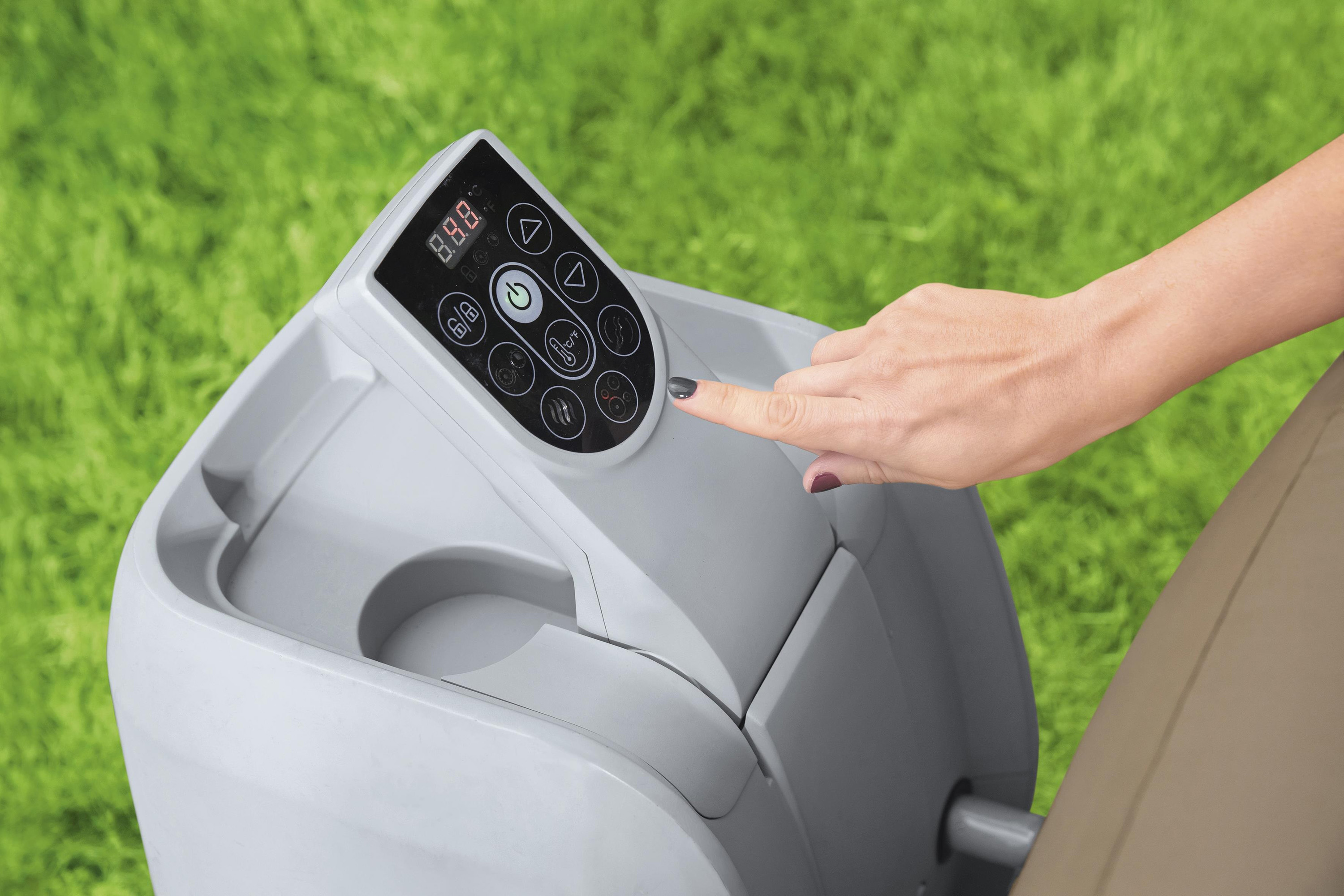 LAY-Z-SPA® Whirlpool Palm Springs AirJet™ Ø 196 x 71 cm, rund