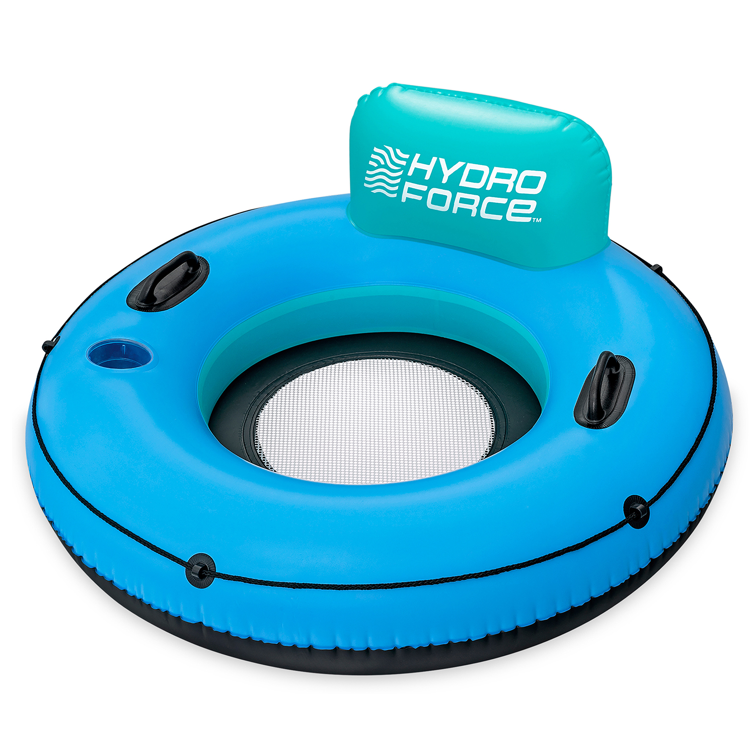 Hydro-Force™ Schwimmring White Cap Rider™ mit Rückenlehne Ø 119 cm