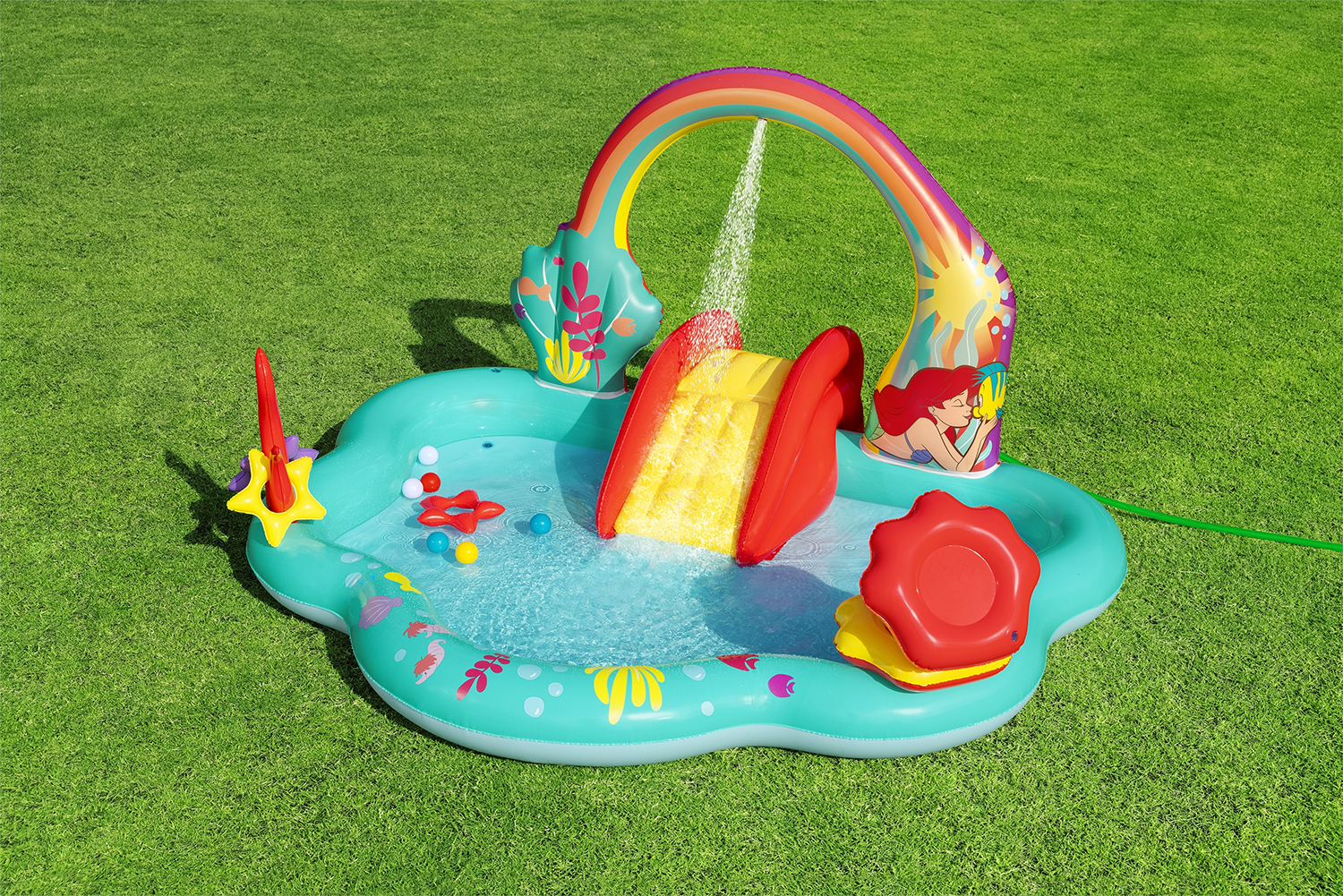 Wasserspielcenter Little Mermaid 221 x 193 x 117 cm