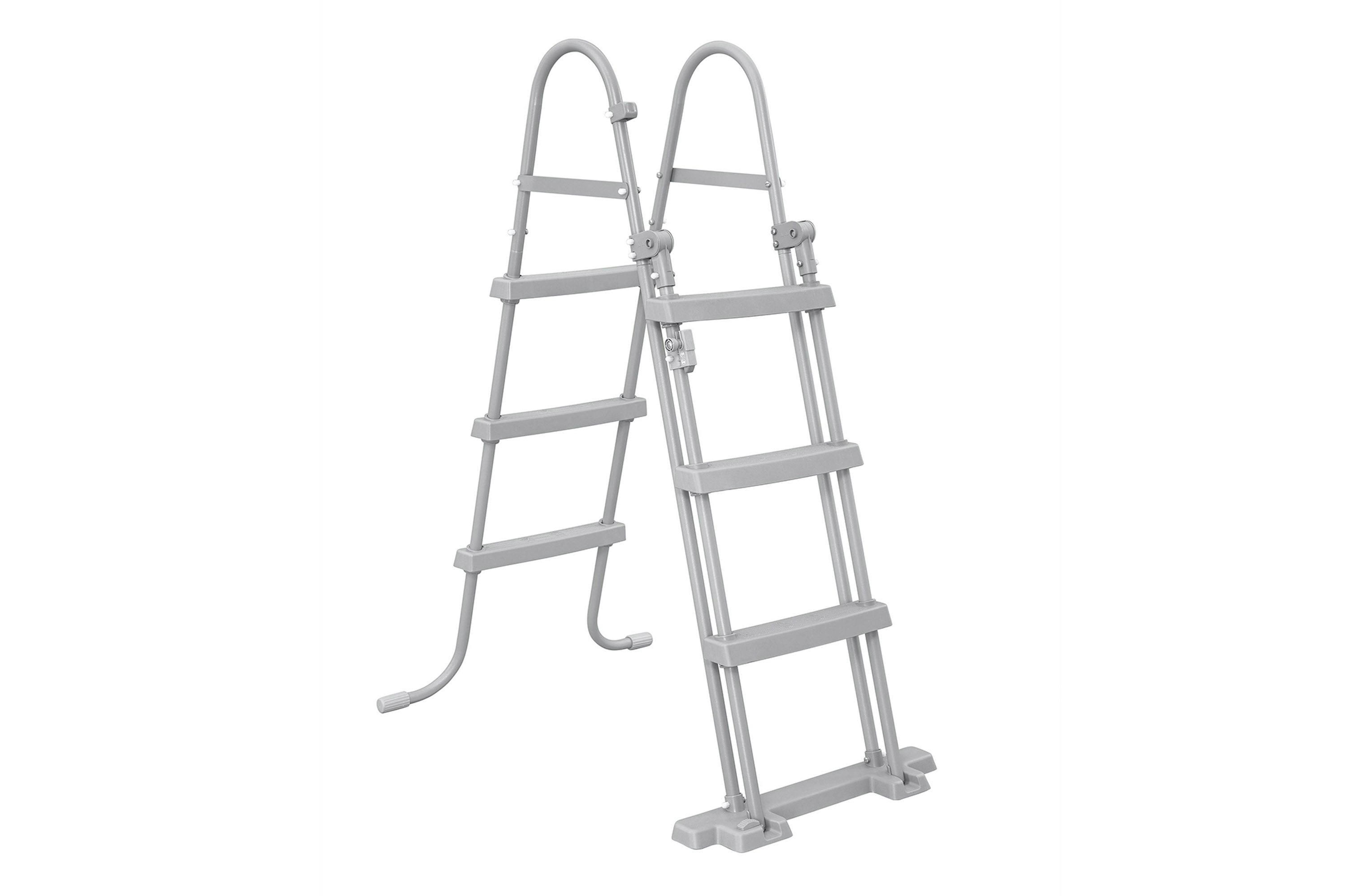 Steel Pro MAX™ Frame Pool Set mit Filterpumpe Ø 366 x 100 cm, lichtgrau, rund