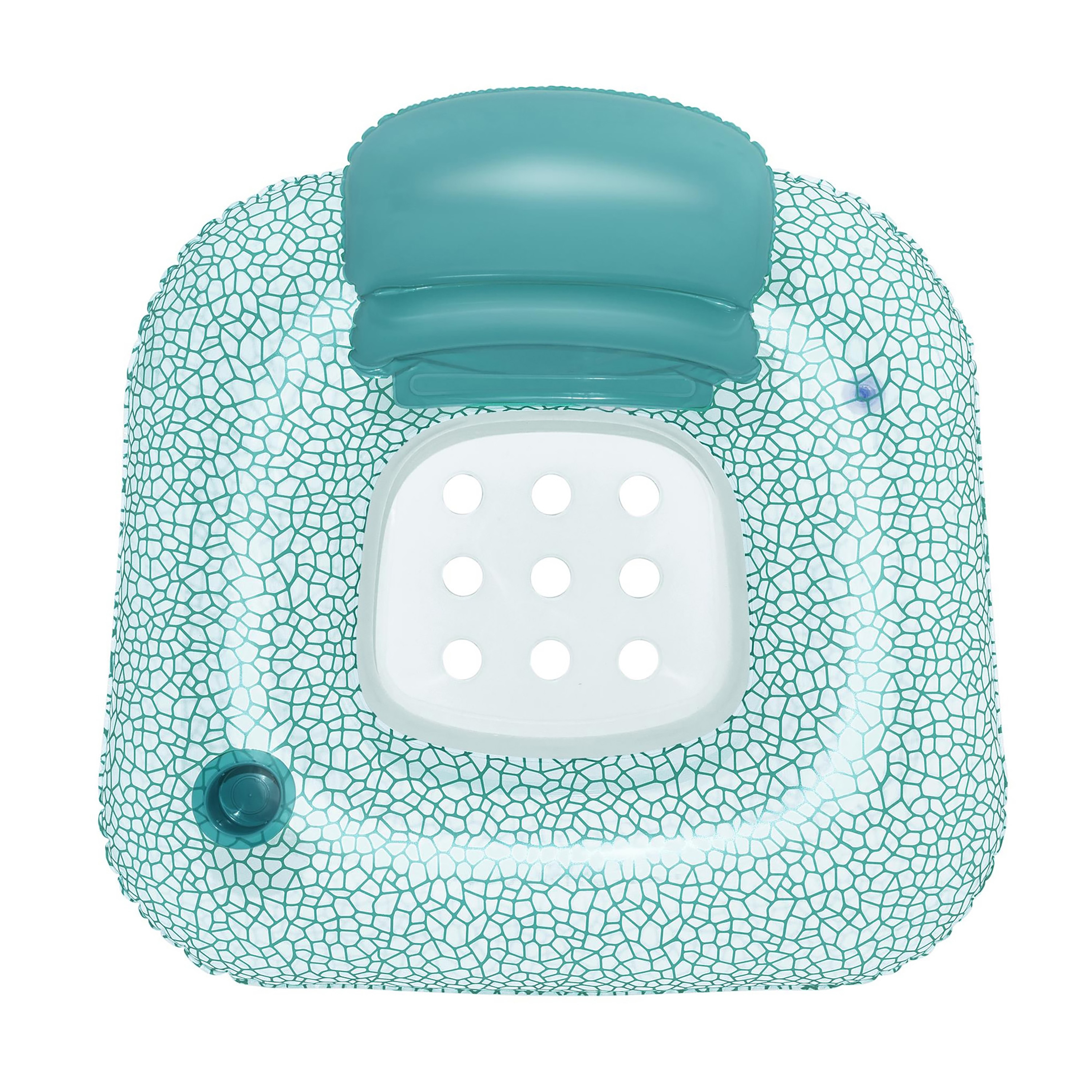 Schwimmsessel mit Klappkissen 89 x 87 x 38 cm