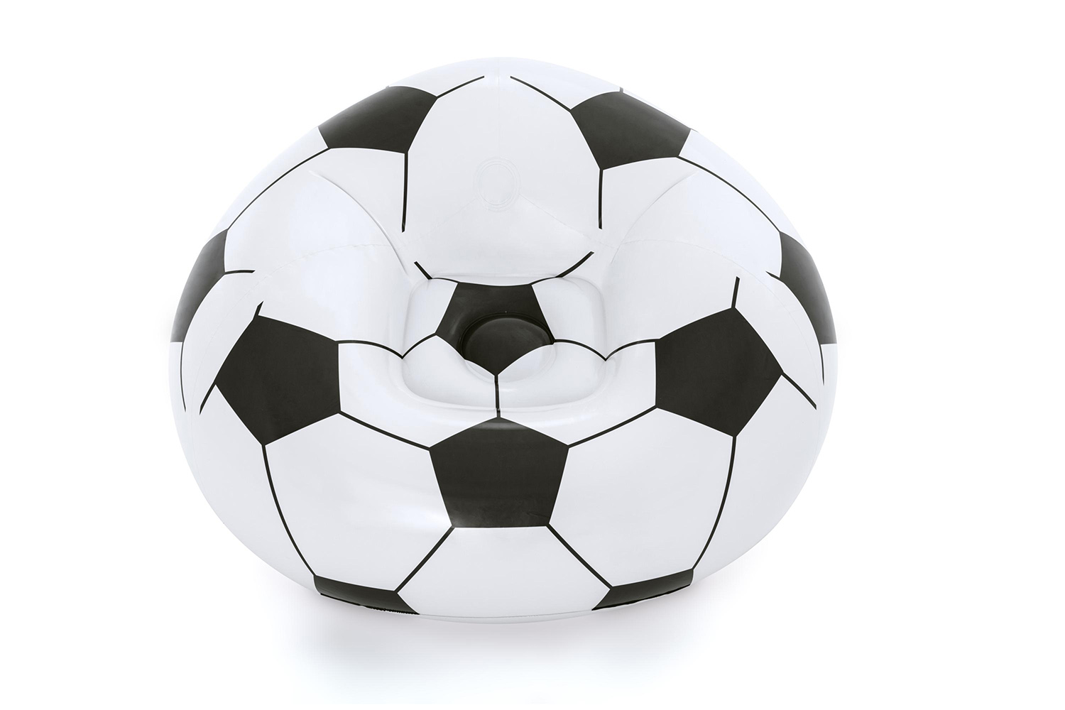 Up, In & Over™ 45" x 44" x 26"/1.14m x 1.12m x 66cm Beanless Soccer Ball Chair