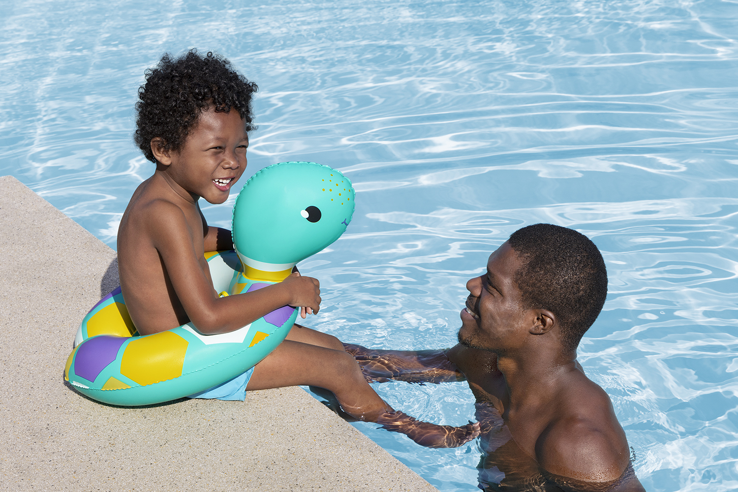 Offener Schwimmring Floating Friends™, 3-6 Jahre, sortiert