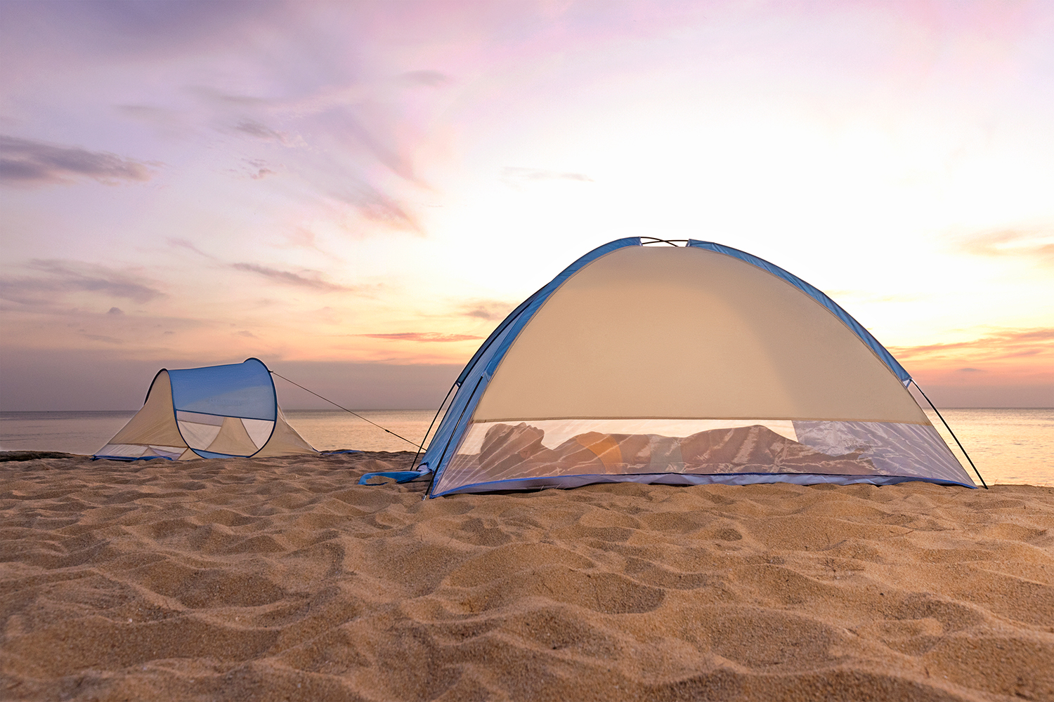 Strandmuschel Beach Ground 2 200 x 120 x 95 cm Strandmuschel Beach Ground 2 200 x 120 x 95 cm
