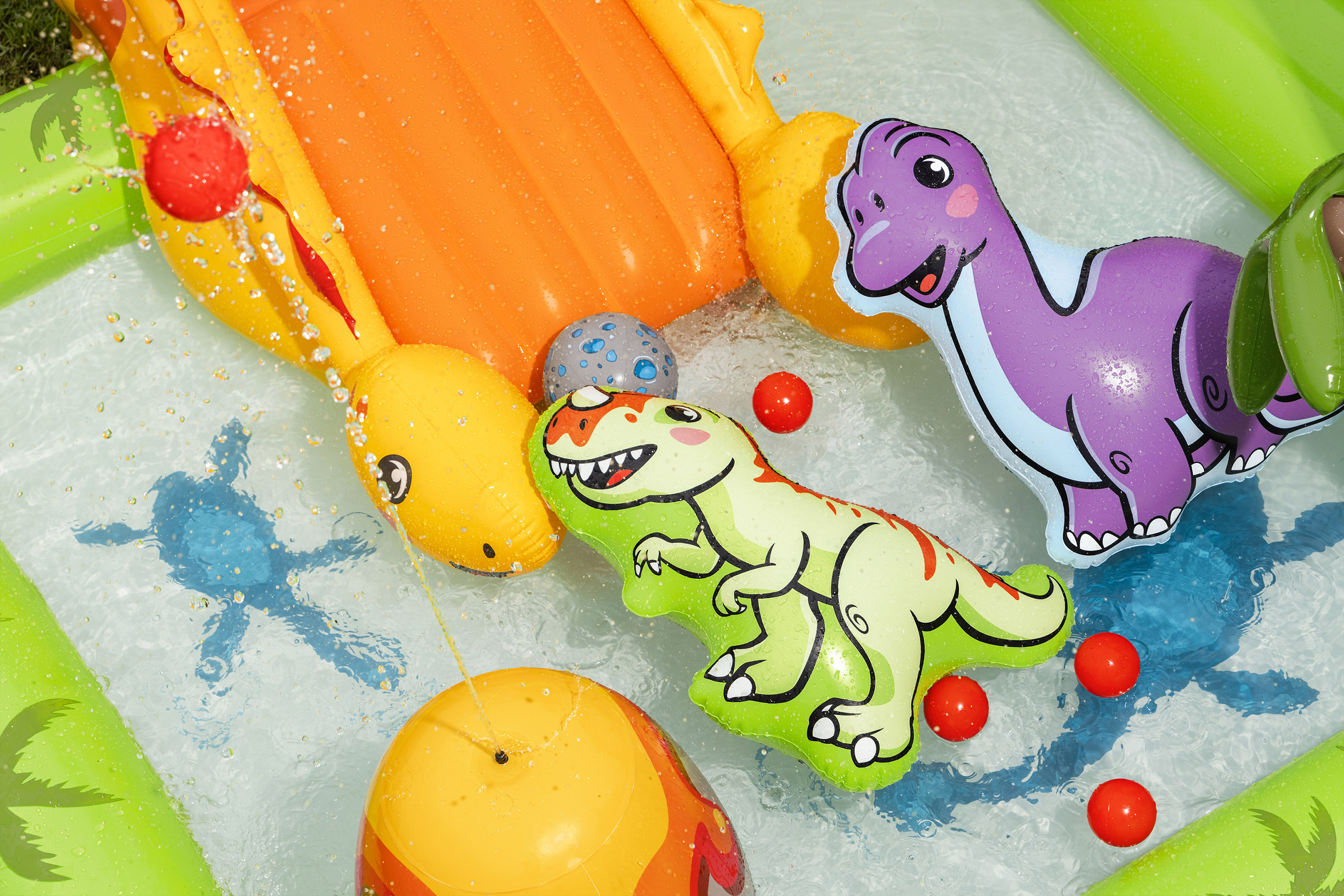 Wasserspielcenter Vulkan 262 x 188 x 102 cm