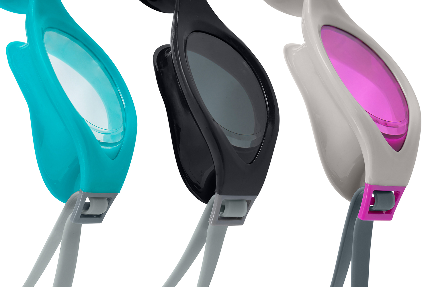 Accelera™ Schwimmbrillen ab 14 Jahren, 3er-Set
