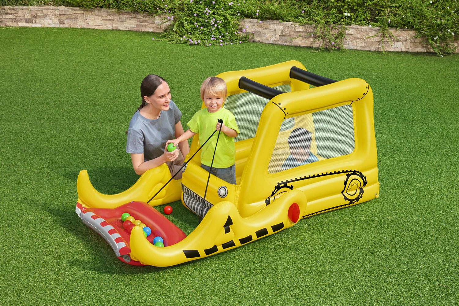 Dozer™ Bällebad Bagger 198 x 105 x 84 cm Dozer™ Bällebad Bagger 198 x 105 x 84 cm