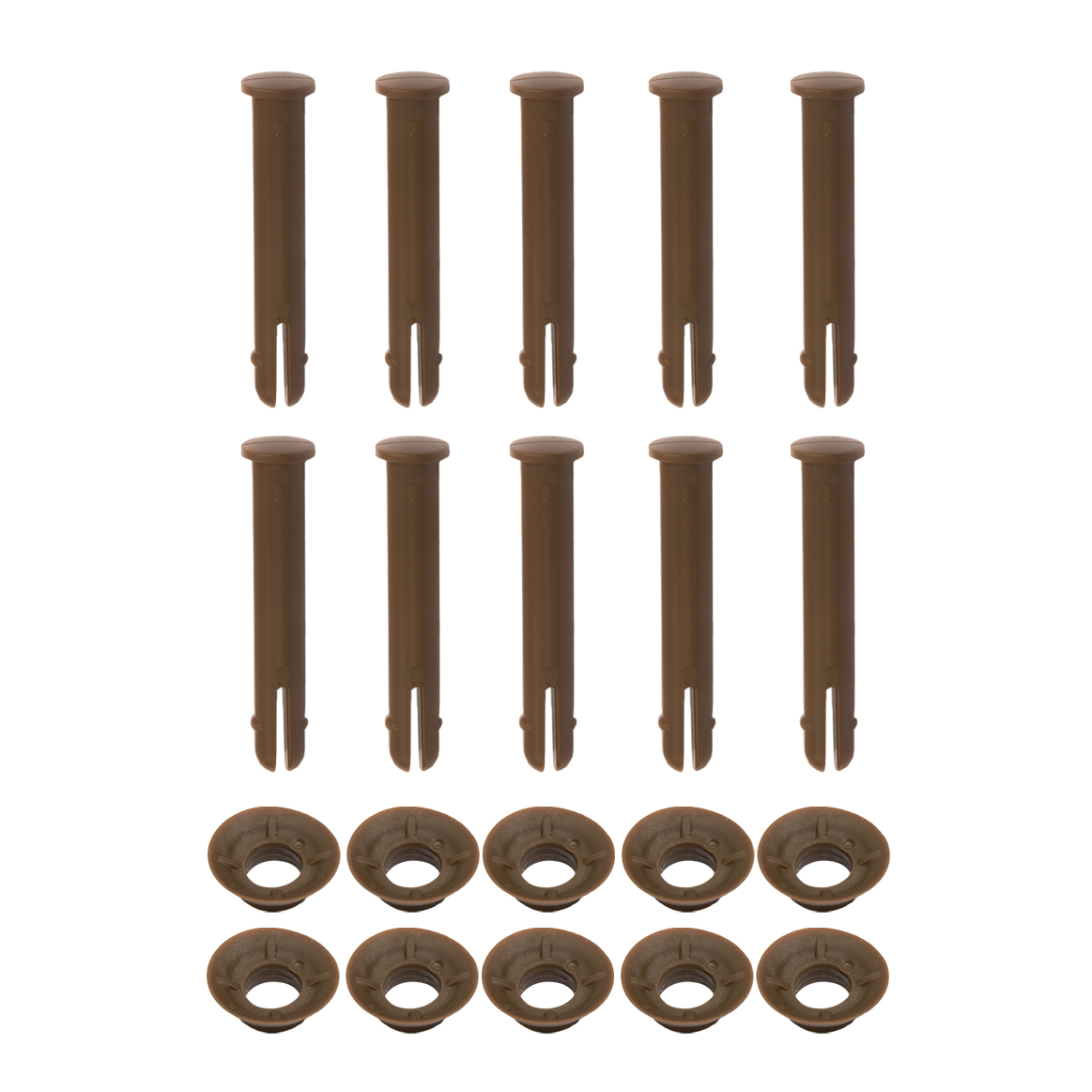 Bestway® Spare Part Pin and gasket set (brown/10 each) for Power Steel™ Deluxe Series™ pools, round