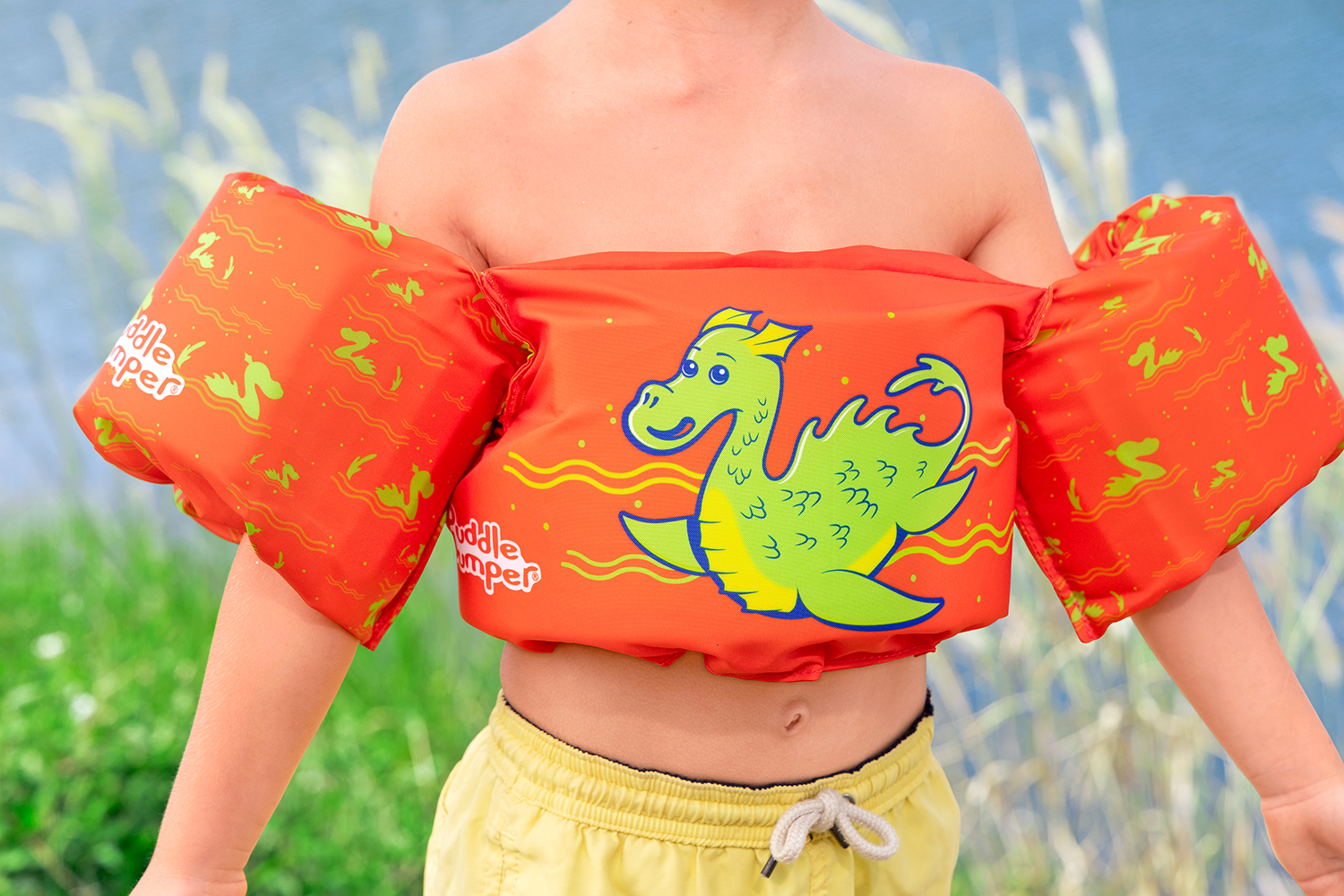 Puddle Jumper® Schwimmflügelweste Kleiner Drache 2-6 Jahre