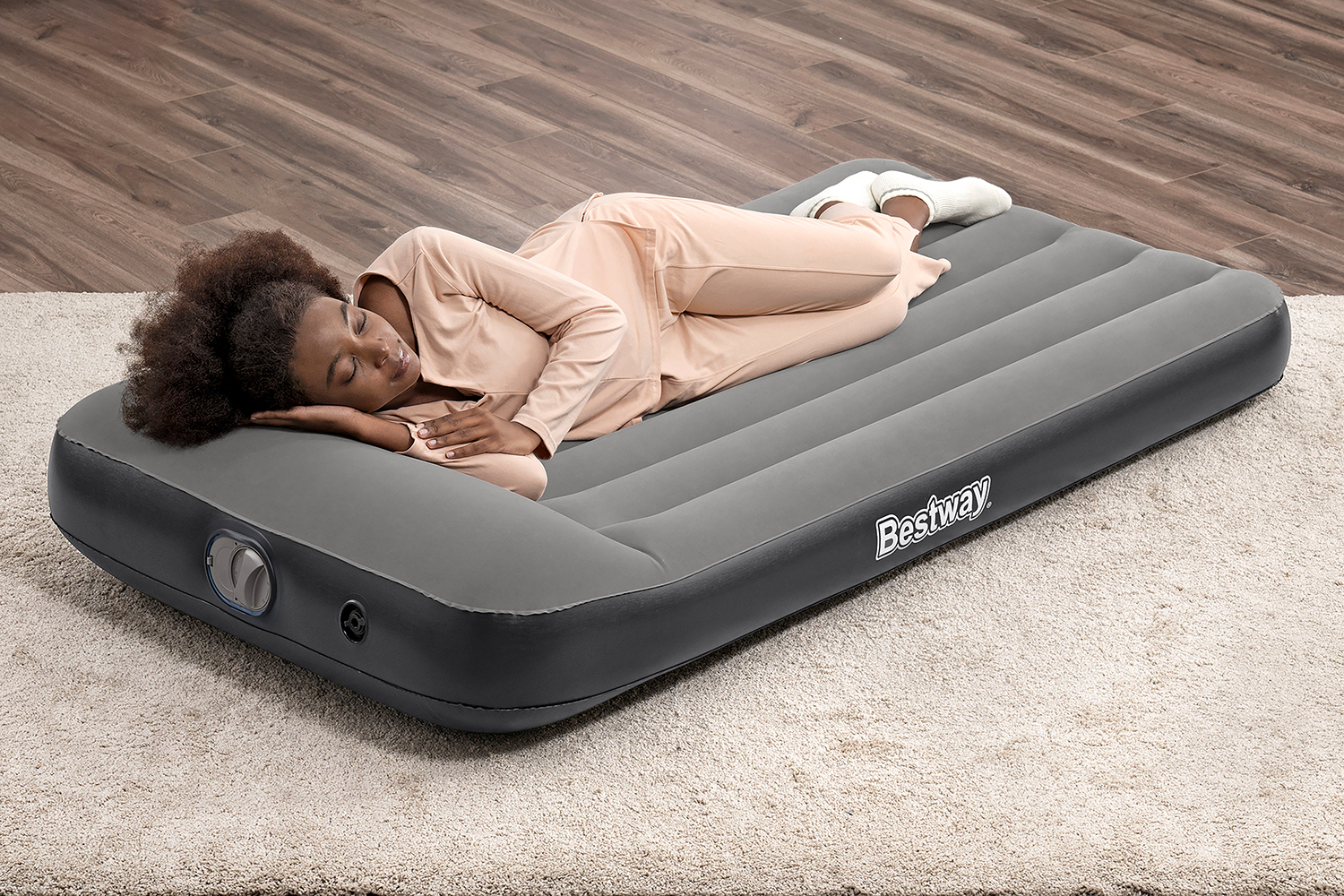 TriTech® Single-Luftbett mit USB-Elektropumpe 188 x 99 x 30 cm