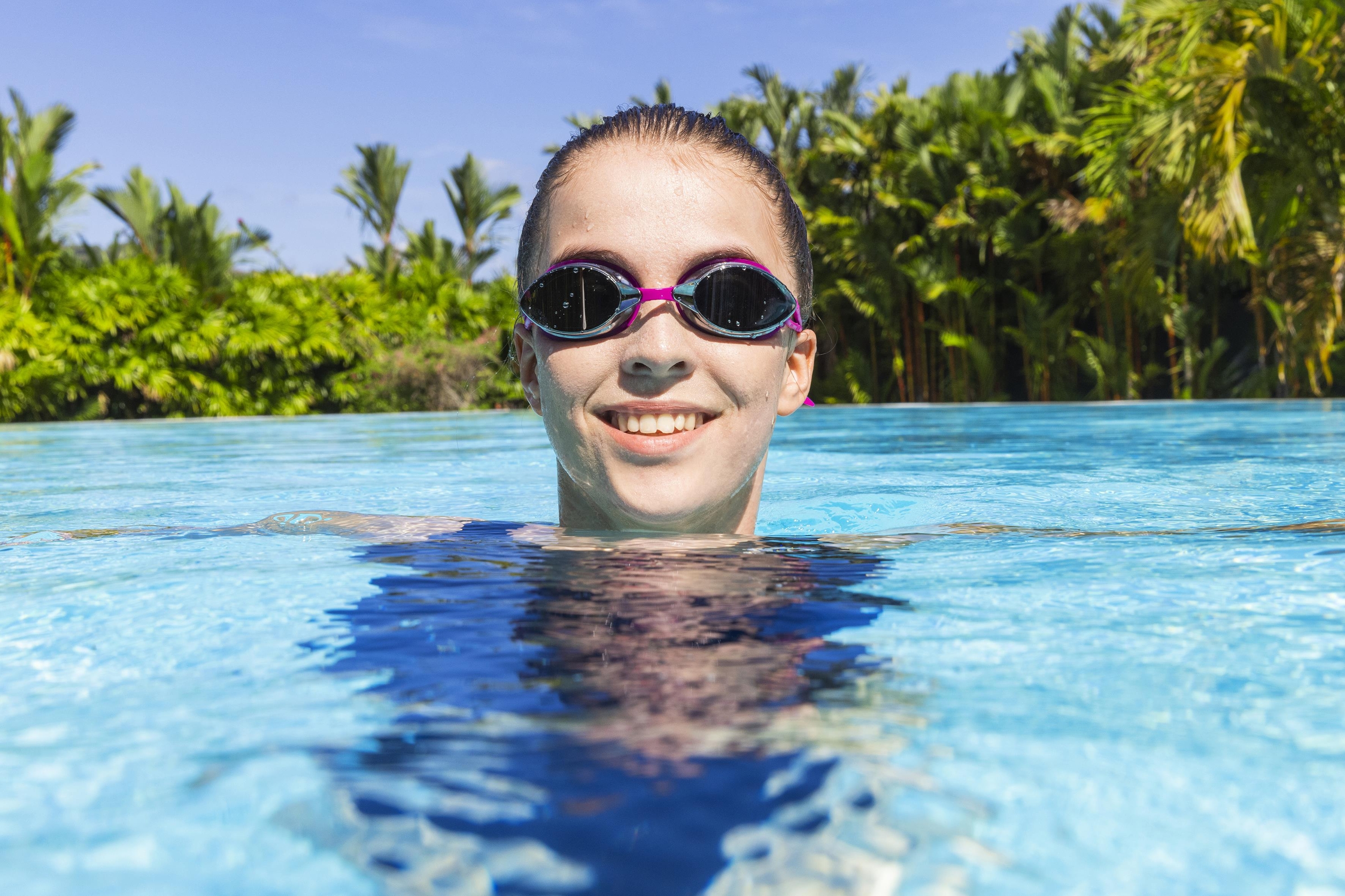 Elite Blast Pro™ Schwimmbrille ab 14 Jahren, Pink