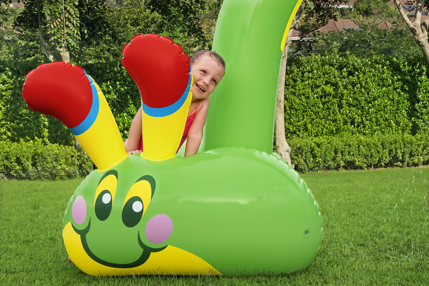 Jumbo Wassersprinkler Raupe 338 x 110 x 188 cm