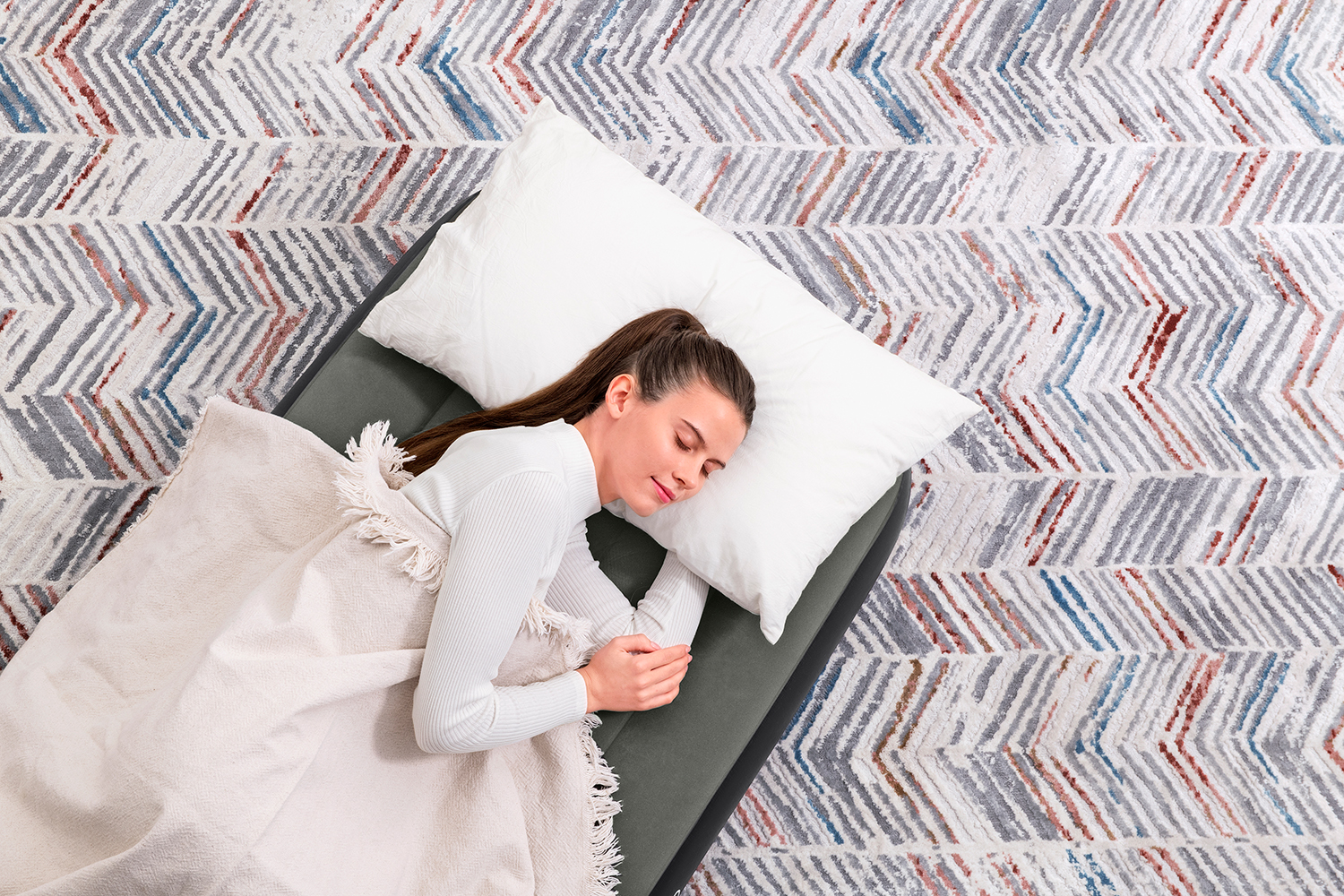 TriTech® Single-Luftbett 185 x 76 x 25 cm TriTech® Single-Luftbett 185 x 76 x 25 cm