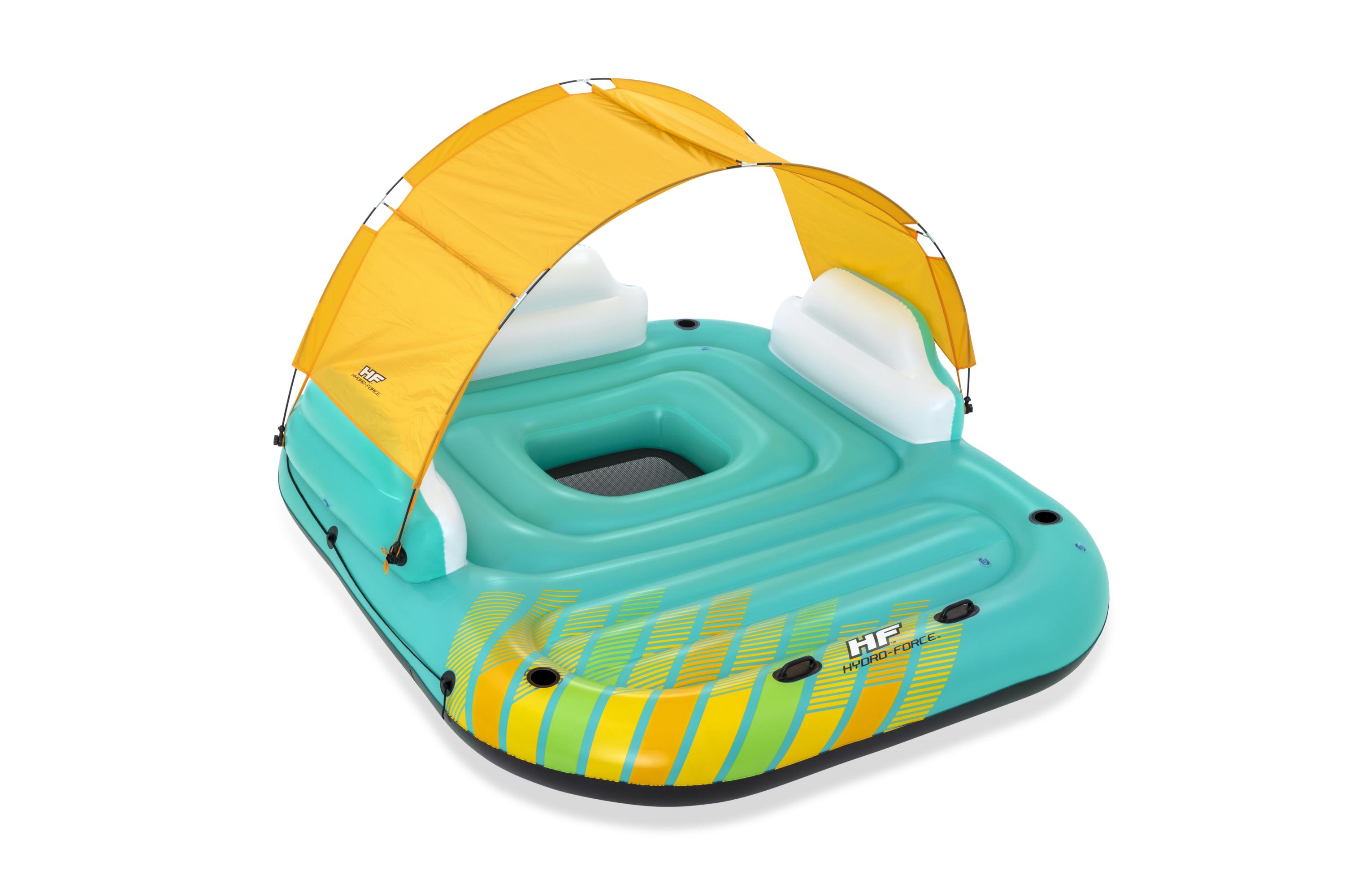 Hydro-Force®  5-Personen-Badeinsel Sunny Lounge 300 x 275 cm