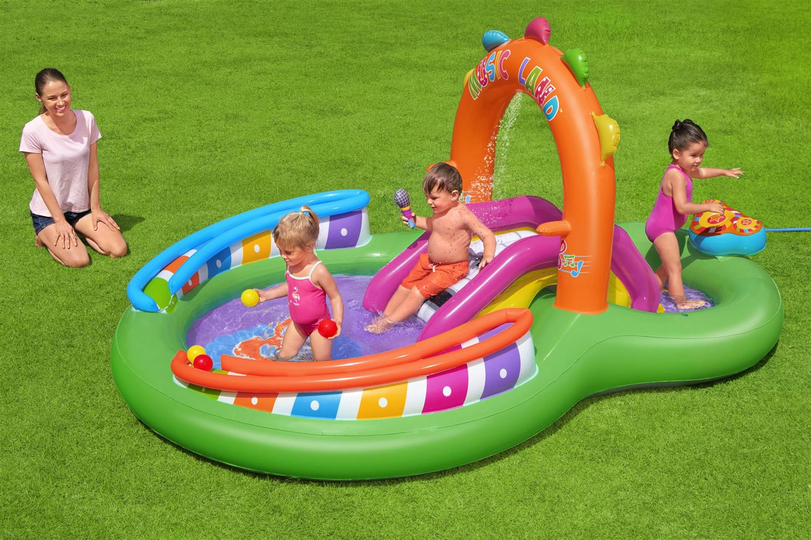 Wasserspielcenter Sing 'n Splash 295 x 190 x 137 cm