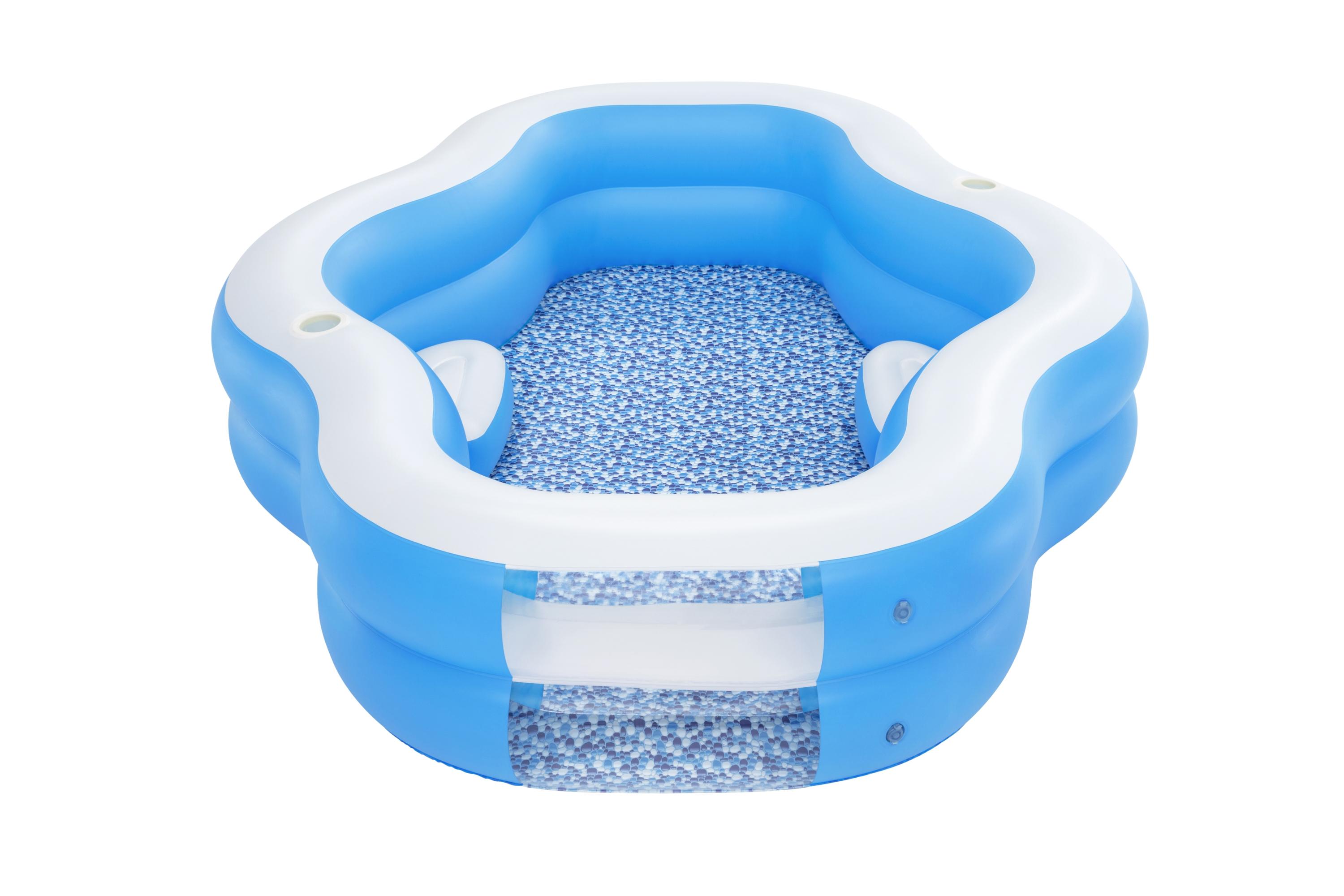 Splash View™ Family Pool mit Seitenfenster 270 x 198 x 51 cm