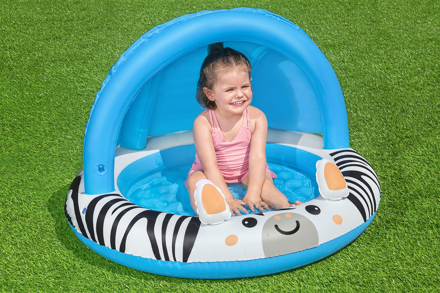 Safari Sun™ Planschbecken mit Sonnenschutzdach Ø 97 x 66 cm, rund