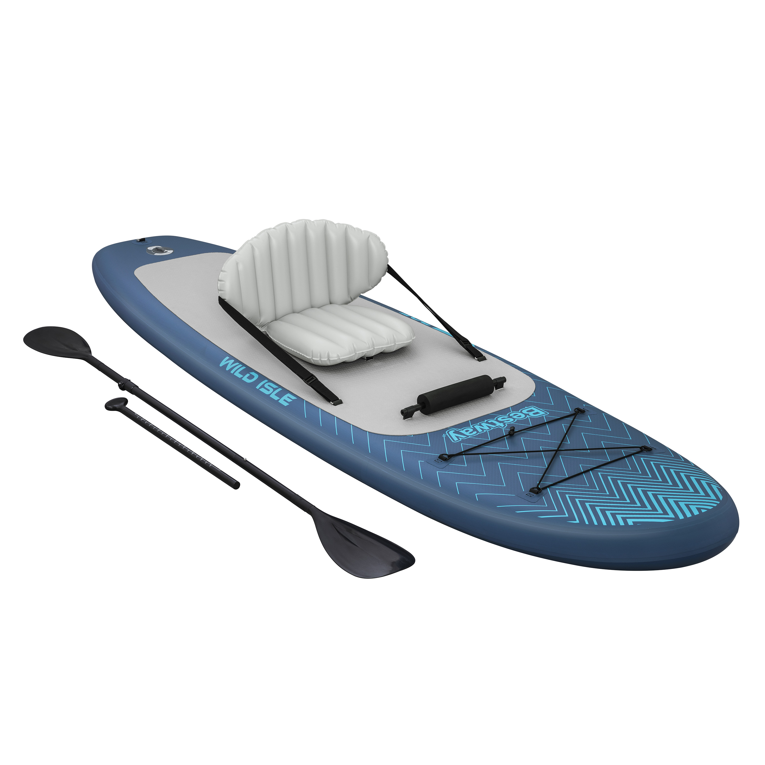 SUP Allround Board-Set Wild Isle™ mit Sitz 305 x 84 x 15 cm