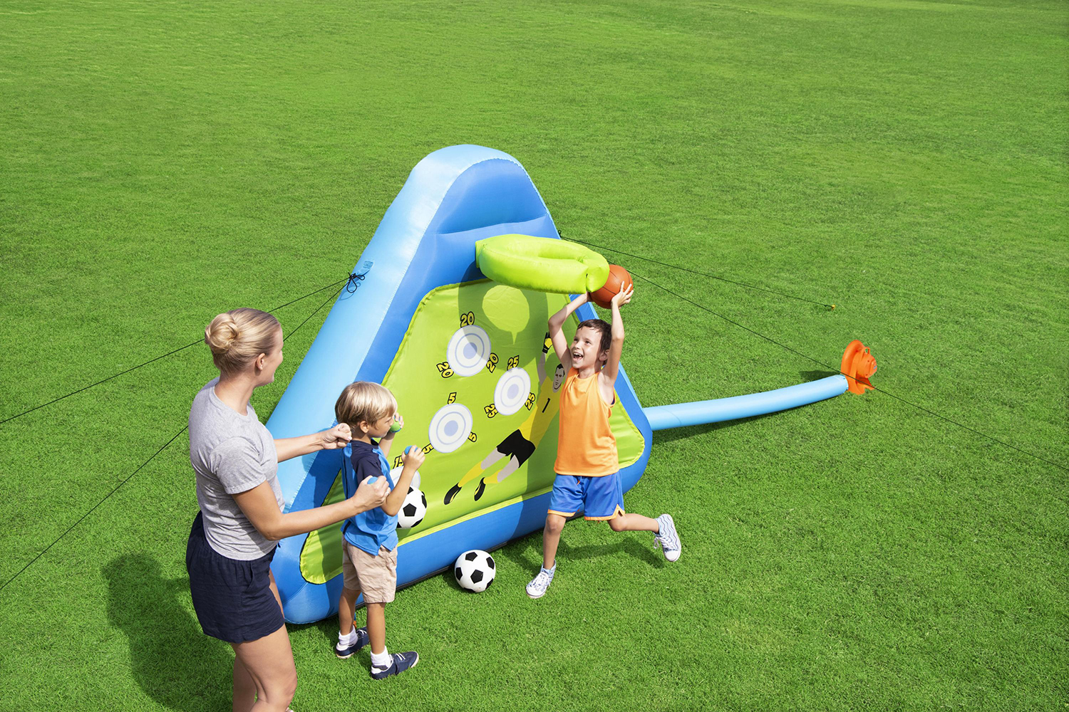 Bestway® 7'5" x 39" x 6'1"/2.25m x 1.0m x 1.85m Triple Play Sports Board
