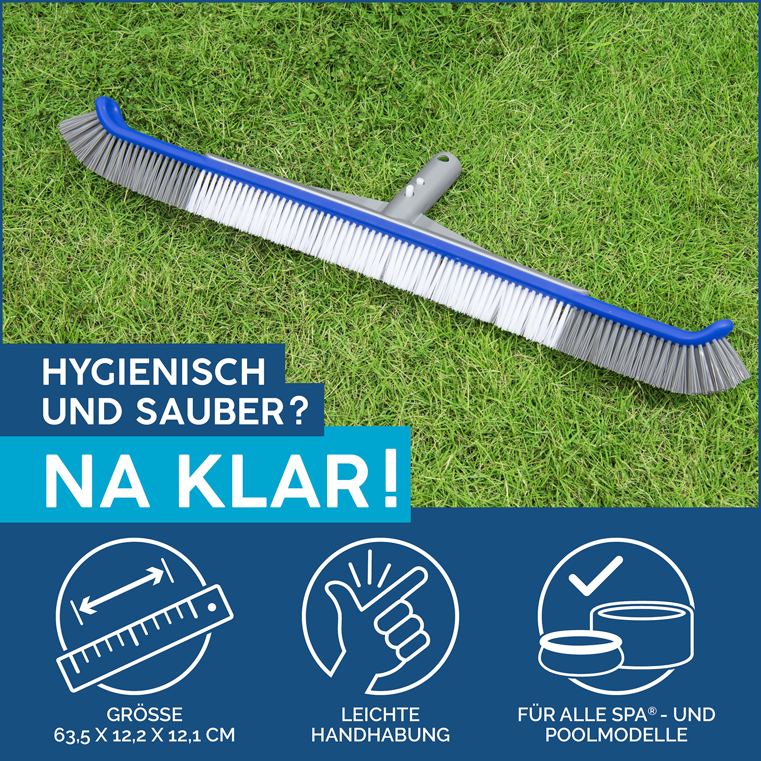 Flowclear™ Poolbesenaufsatz AquaBroom™ Deluxe