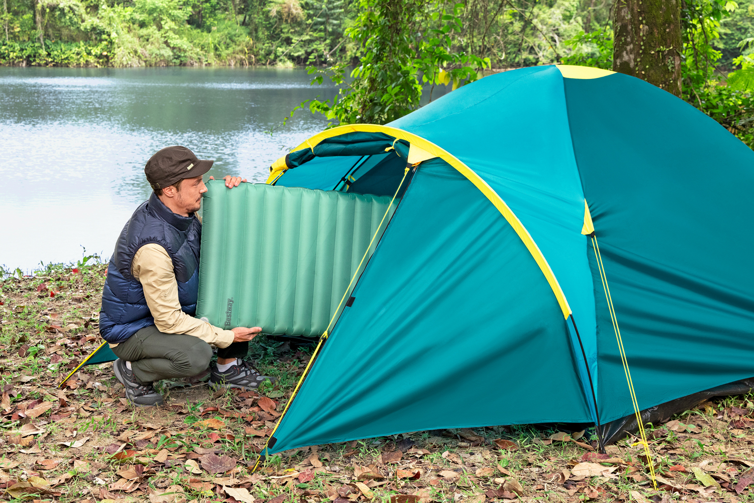 aufblasbare Single-Isomatte AdventuRest™ 188 x 58,5 x 7,5 cm