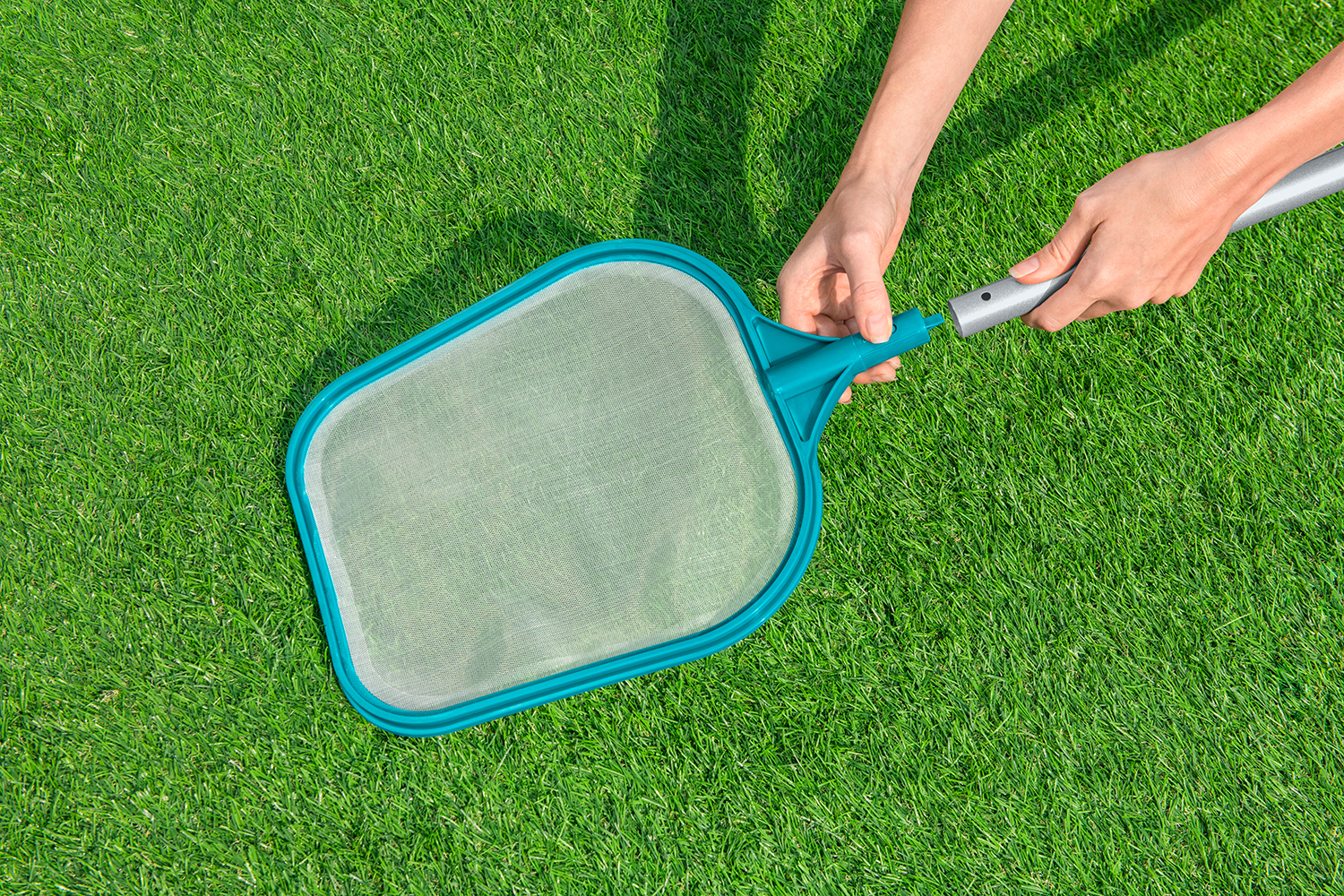 Poolpflege Basis-Set mit Venturi-Sauger & Kescher für Poolgrößen bis 396 cm Poolpflege Basis-Set mit Venturi-Sauger & Kescher für Poolgrößen bis 396 cm