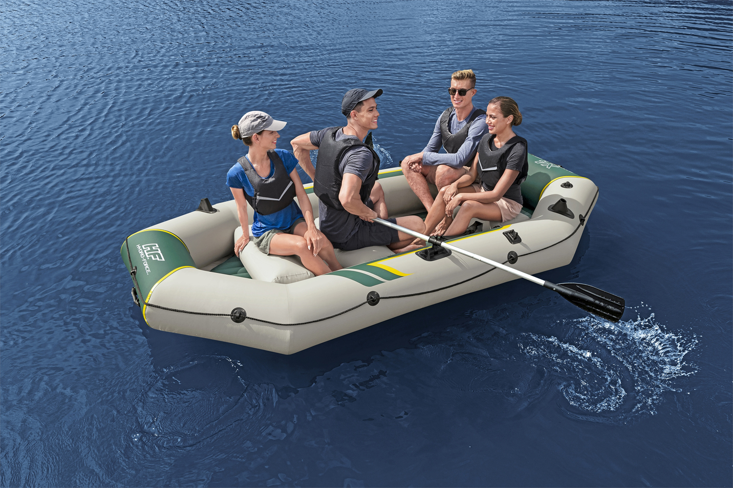 Hydro-Force™ Schlauchboot Komplett-Set Ranger Elite™ X4 320 x 148 x 47 cm Hydro-Force™ Schlauchboot Komplett-Set Ranger Elite™ X4 320 x 148 x 47 cm