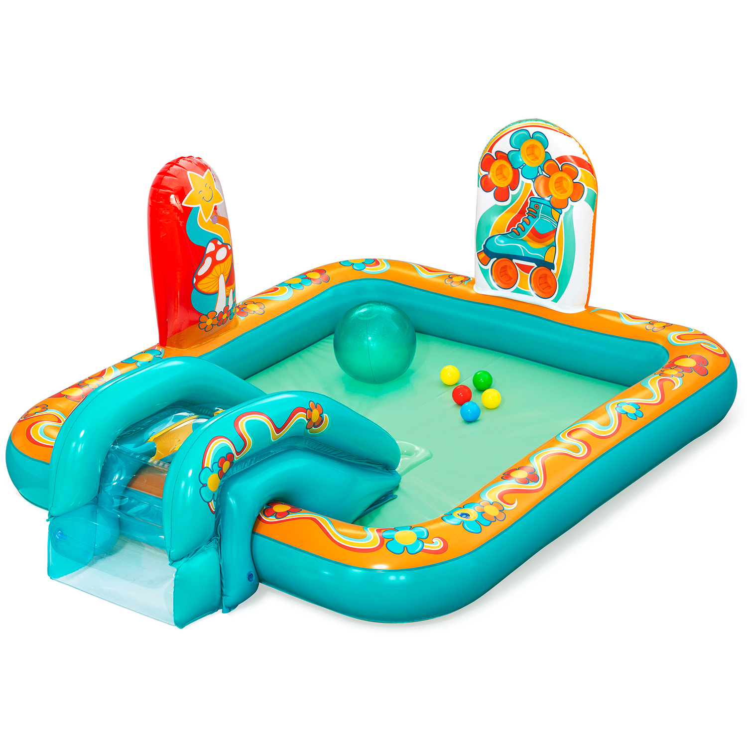 Wasserspielcenter Retro-Welt  193 x 152 x 74 cm Wasserspielcenter Retro-Welt  193 x 152 x 74 cm