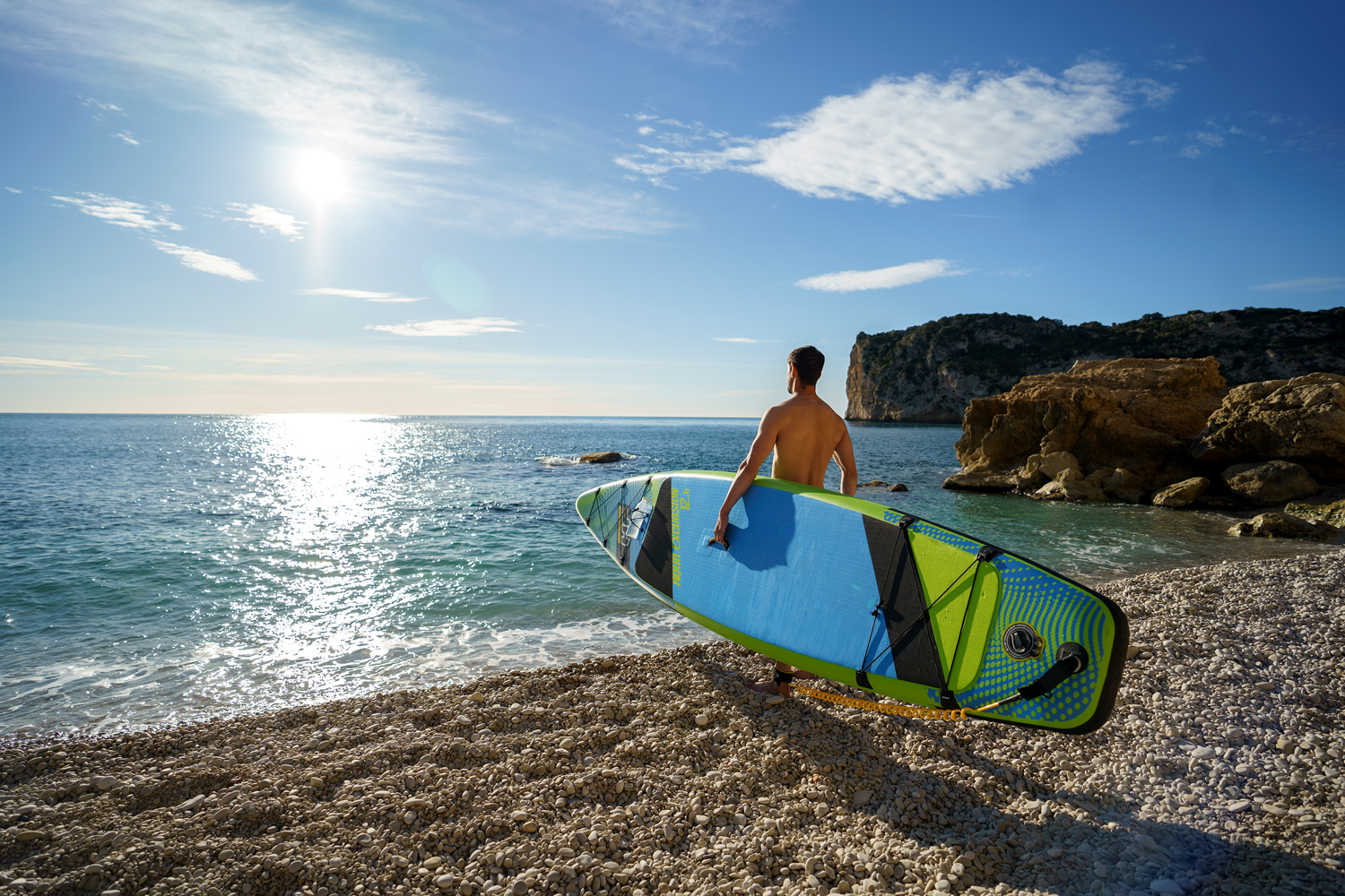 Hydro-Force™ SUP Touring Board-Set Aqua Excursion™ 381 x 79 x 15 cm