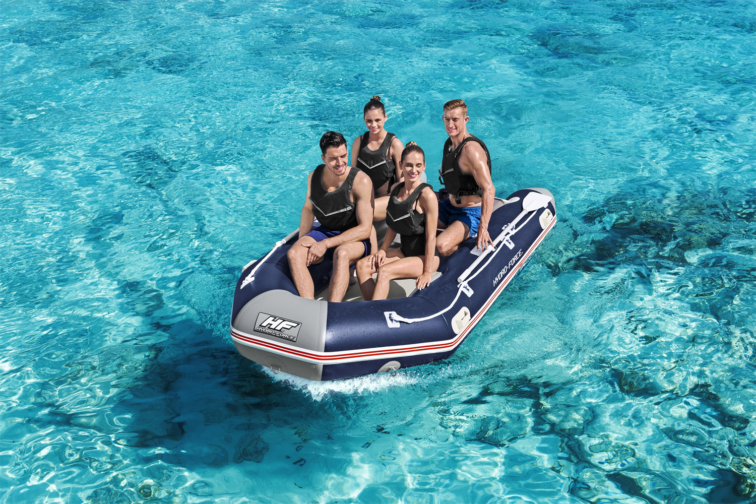 Hydro-Force™ Sportboot Komplett-Set Mirovia Pro™ 330 x 162 x 44 cm