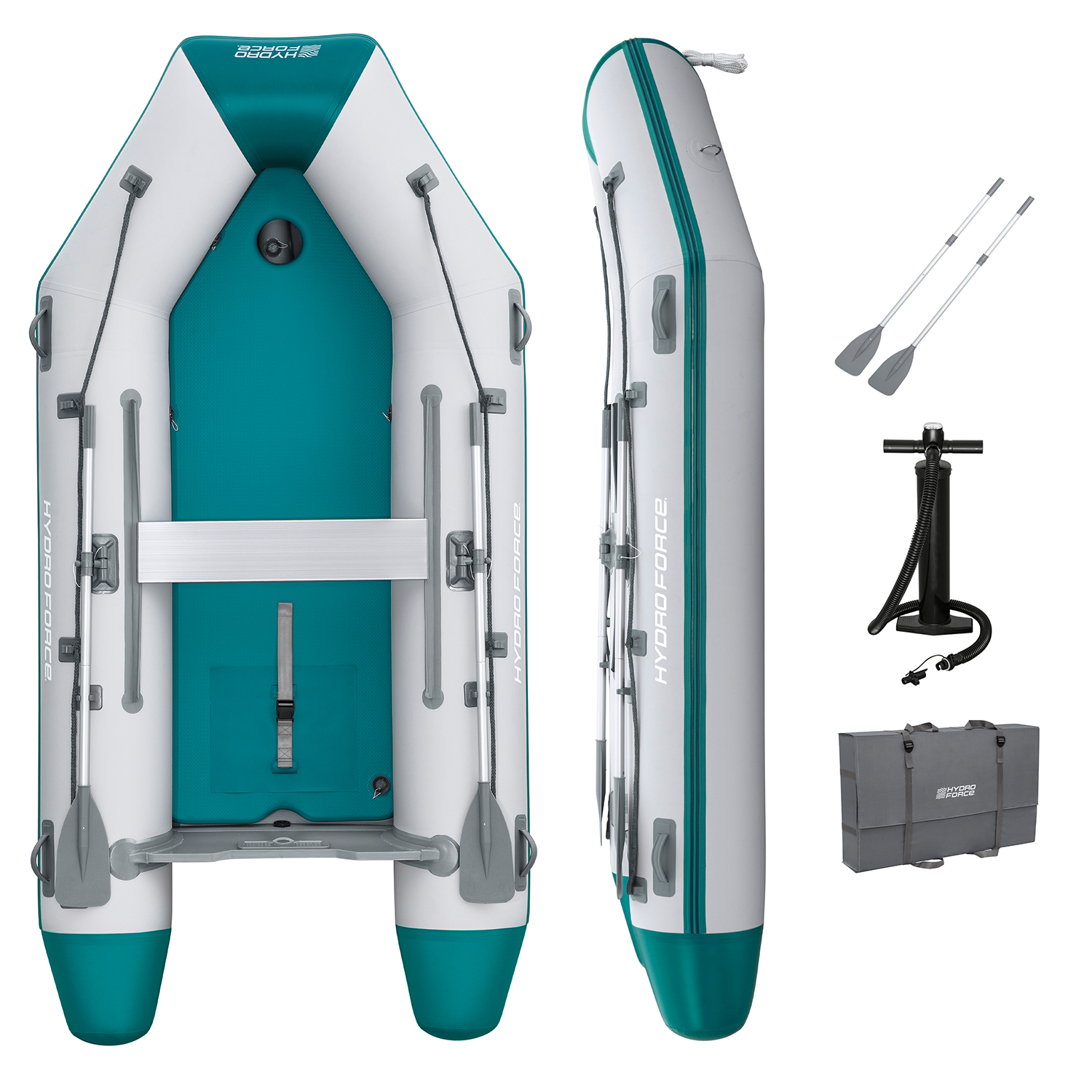 Hydro Force® Sportboot Komplett-Set Mirovia Pro™ 330 x 162 x 44 cm Hydro Force® Sportboot Komplett-Set Mirovia Pro™ 330 x 162 x 44 cm