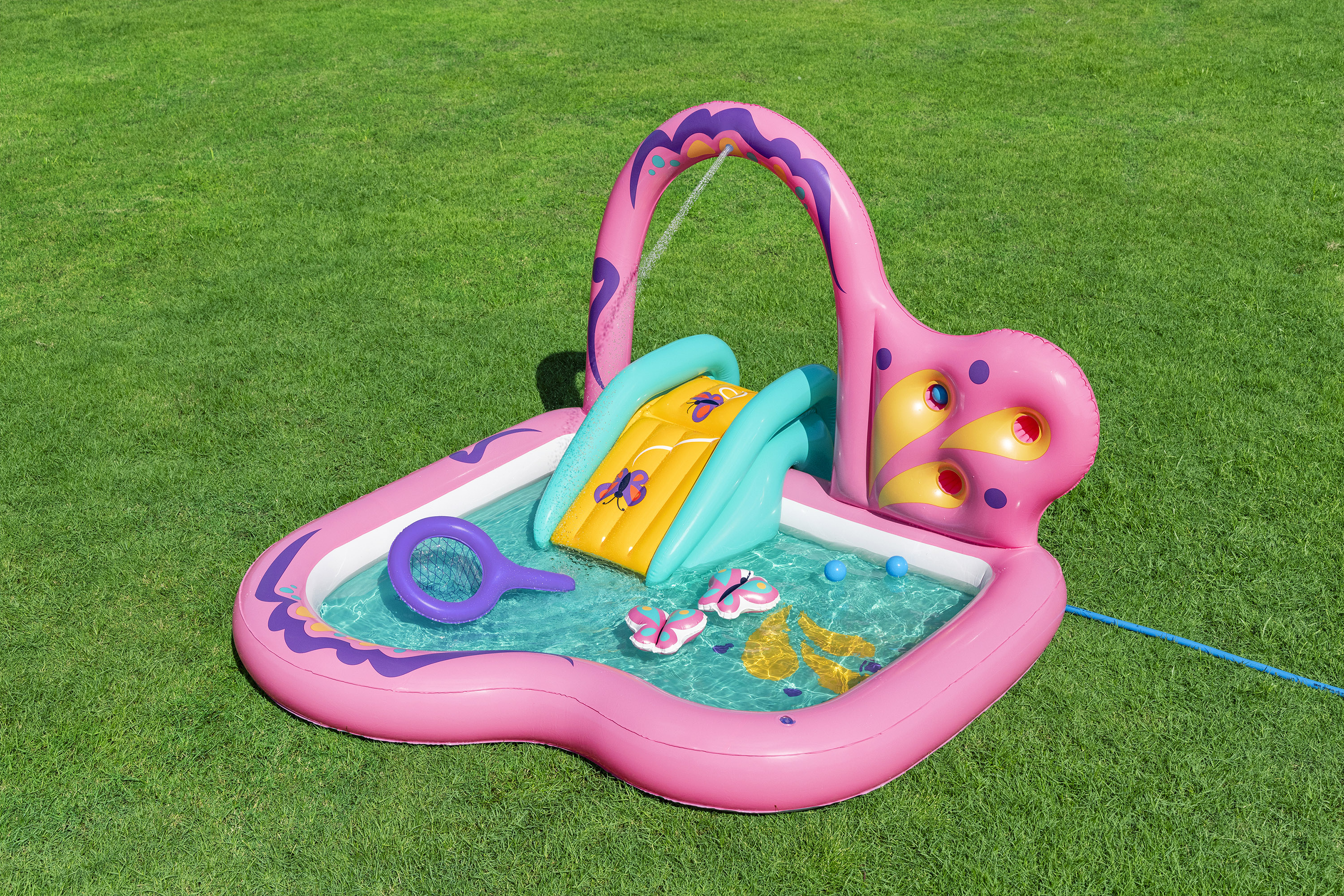 Wasserspielcenter Schmetterling 180 x 180 x 117 cm