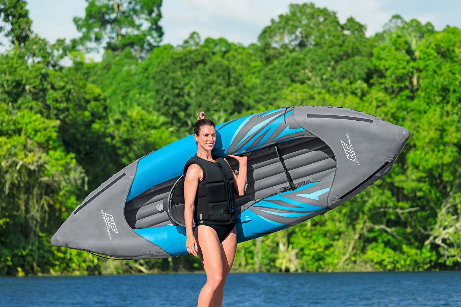 Hydro-Force™ Kajak-Set Surge Elite™ X1 312 x 93 x 40 cm Hydro-Force™ Kajak-Set Surge Elite™ X1 312 x 93 x 40 cm