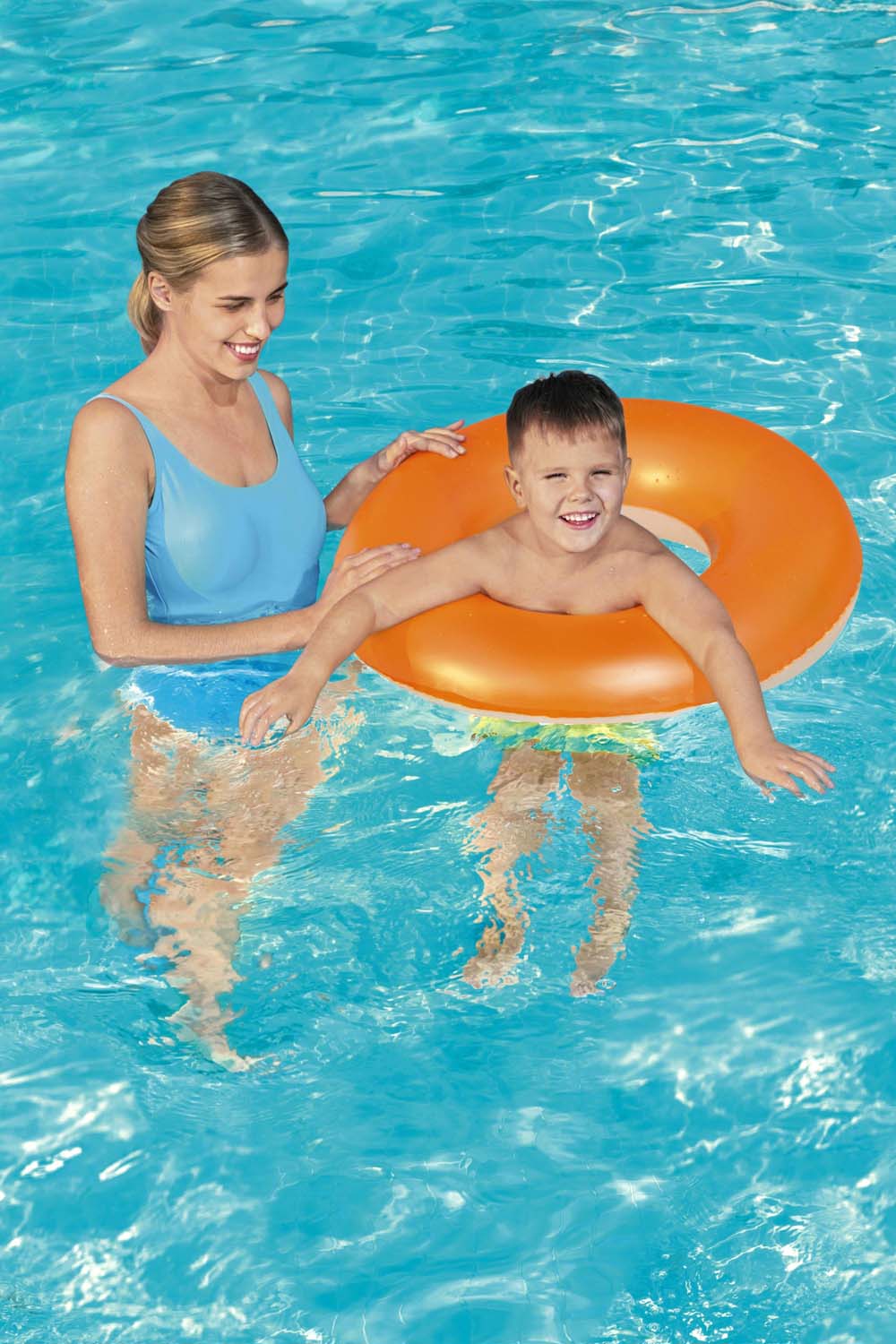 Schwimmring Frosted Neon Ø 76 cm, sortiert