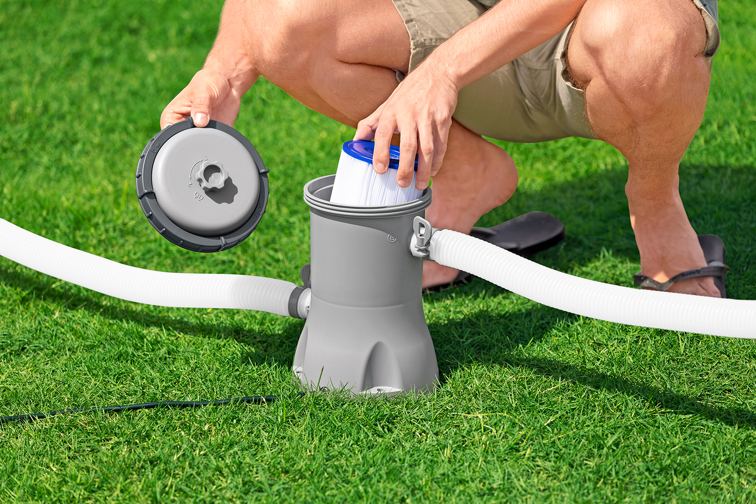 Filterpumpe 2.006 l/h, 40 W Filterpumpe 2.006 l/h, 40 W