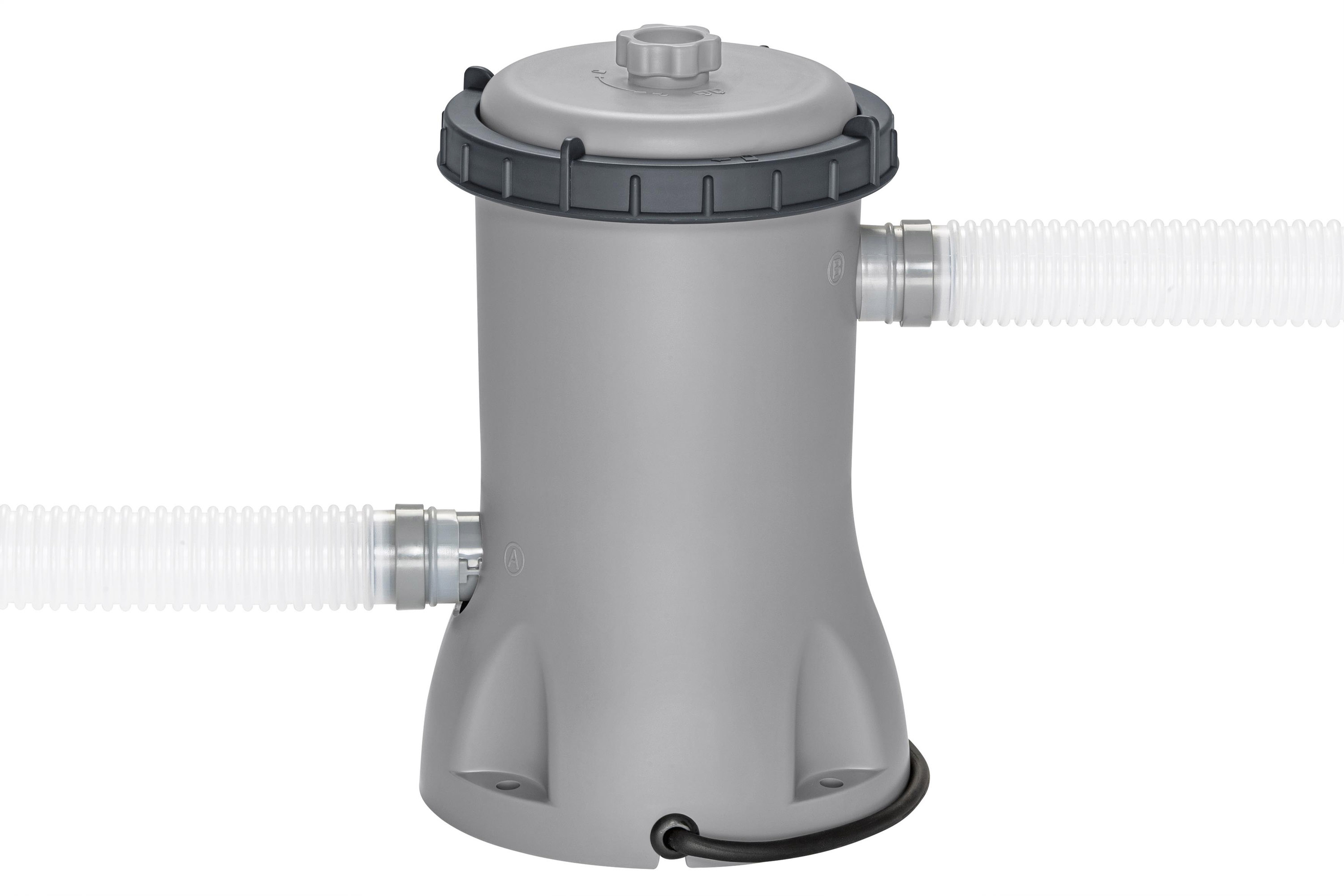 Steel Pro MAX™ Frame Pool Set mit Filterpumpe Ø 366 x 100 cm, lichtgrau, rund