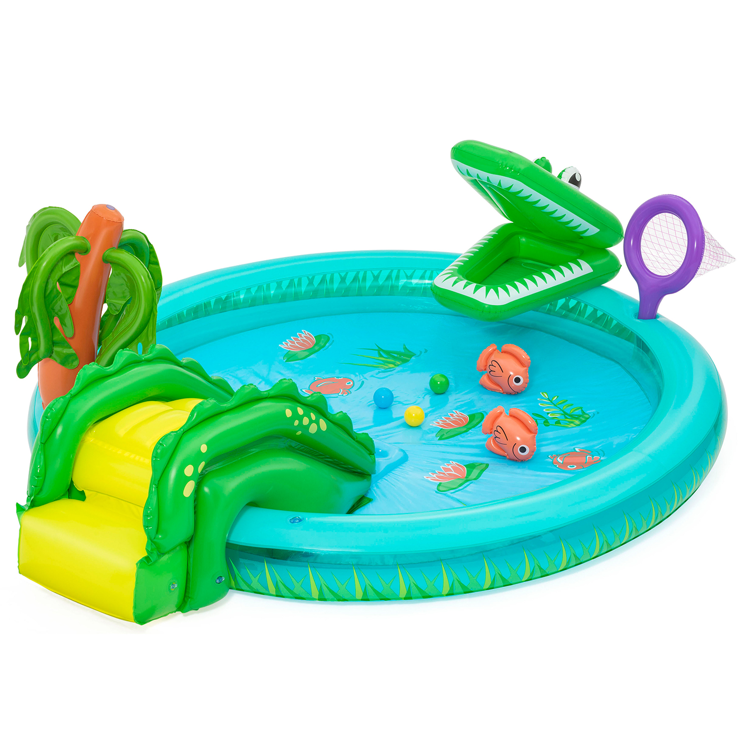Wasserspielcenter Krokodil 224 x 181 x 72 cm