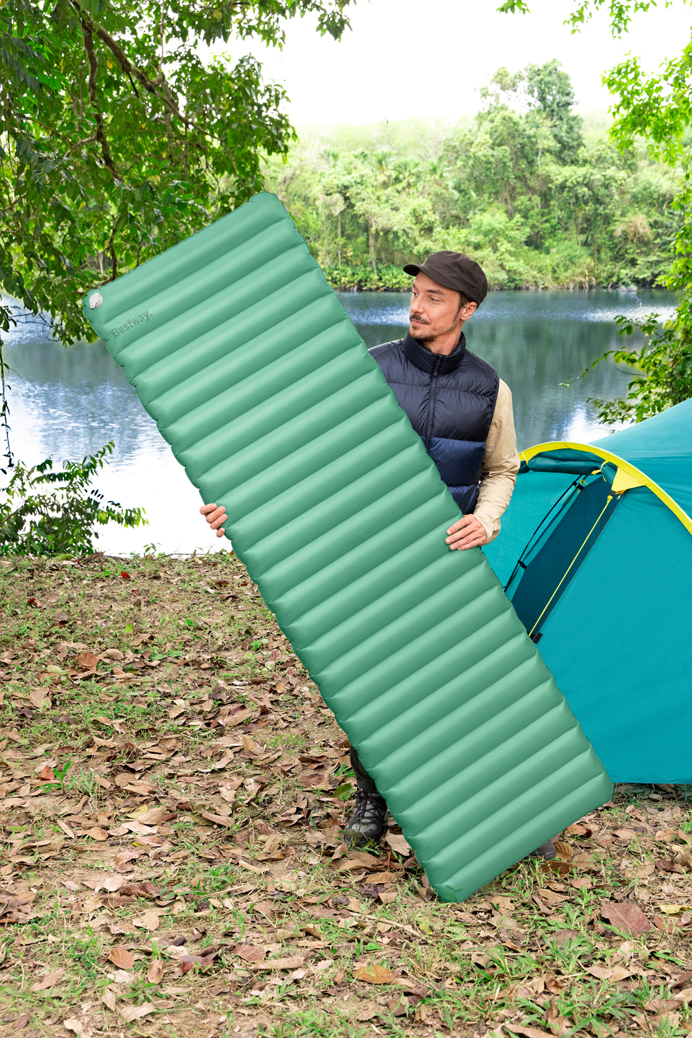 aufblasbare Single-Isomatte AdventuRest™ 188 x 58,5 x 7,5 cm