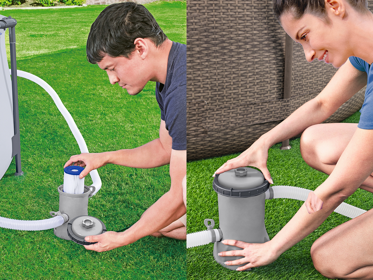 Filterpumpe 1.249 l/h, 23 W Filterpumpe 1.249 l/h, 23 W